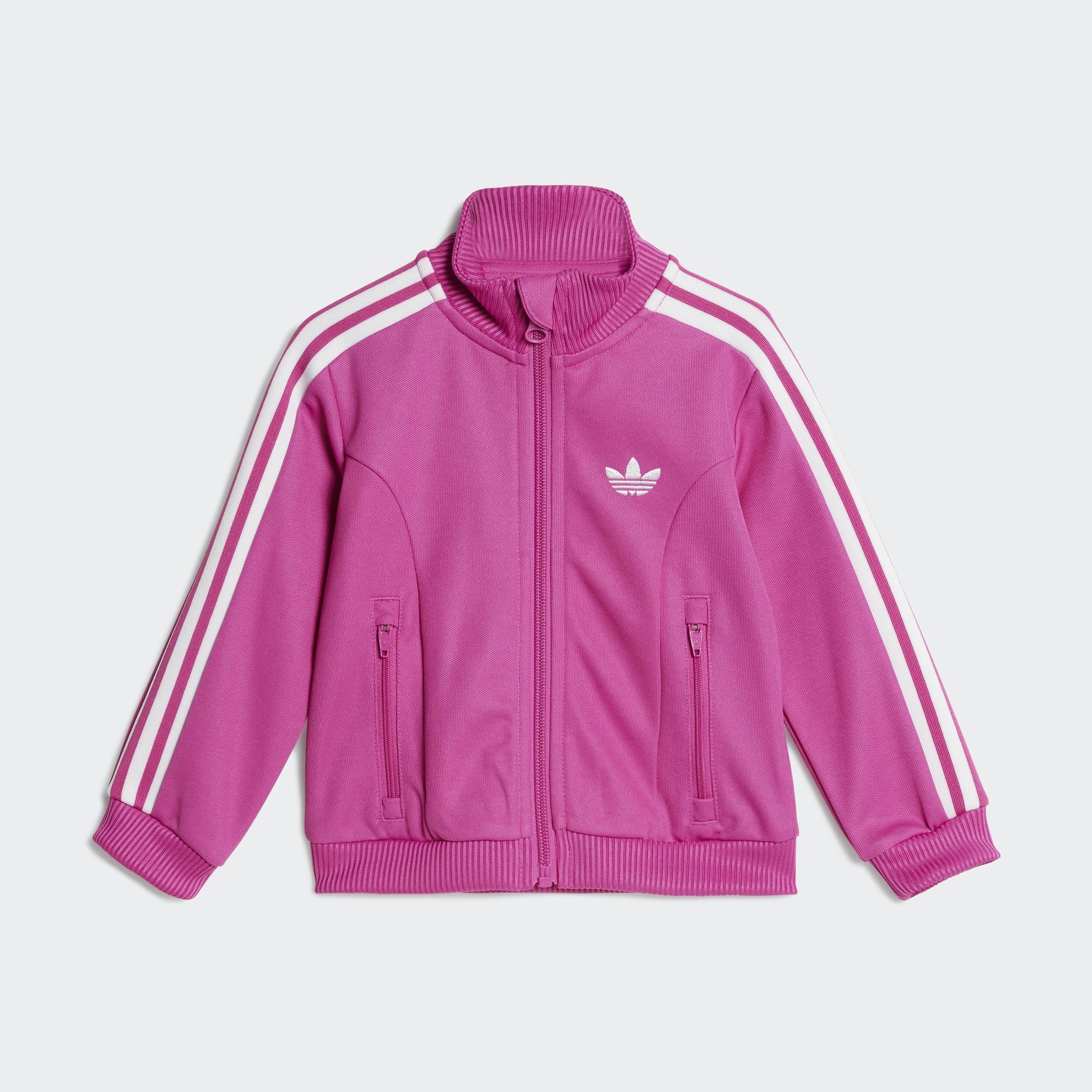 Kids Unisex Classic Track Suit, Pink, A901_ONE, large image number 6