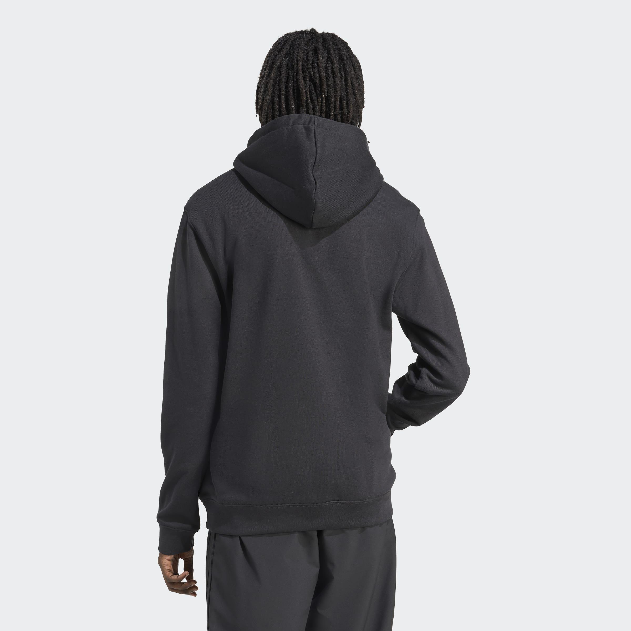 Adicolor Classics Trefoil Hoodie, Black, A901_ONE, large image number 1