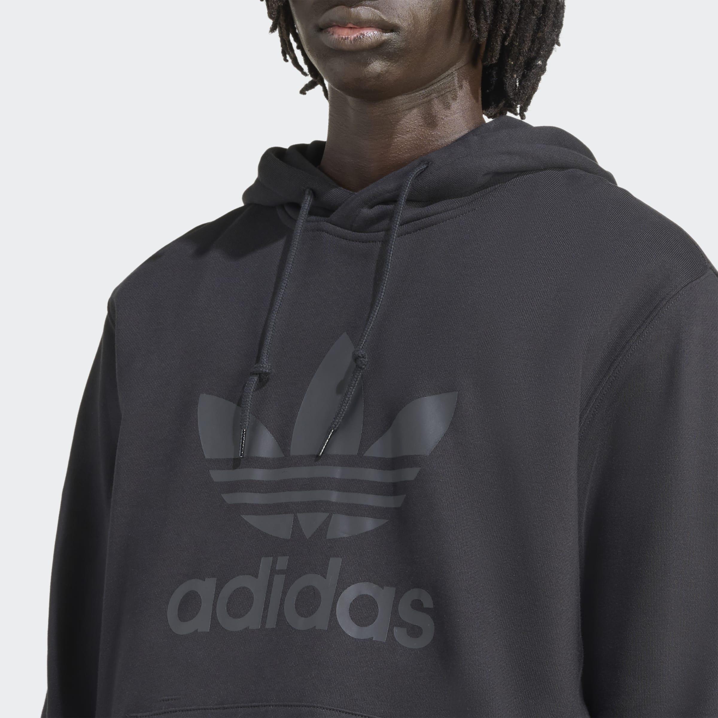 Adicolor Classics Trefoil Hoodie, Black, A901_ONE, large image number 3