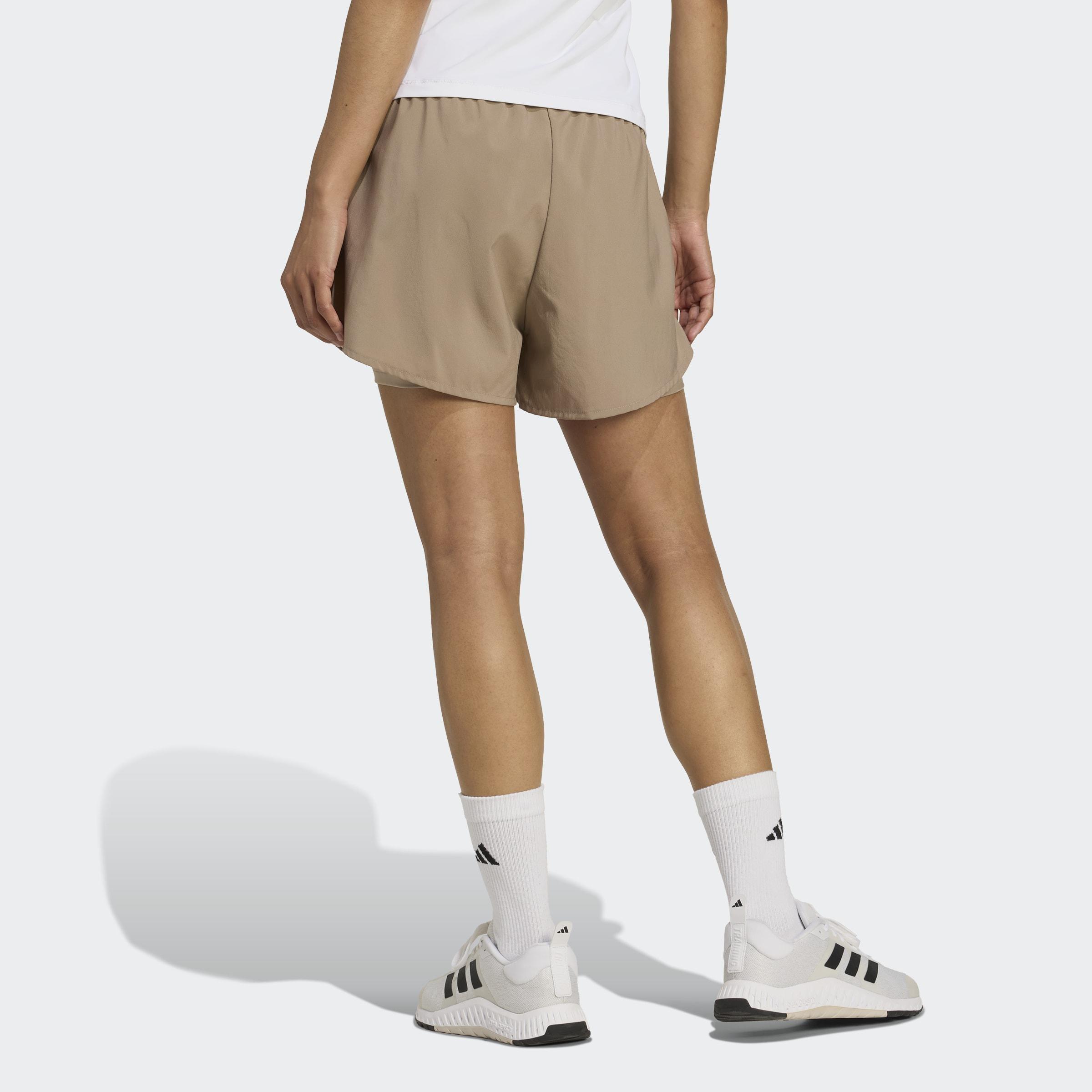 Aeroready Made For Training Minimal Two-In-One Shorts, Brown