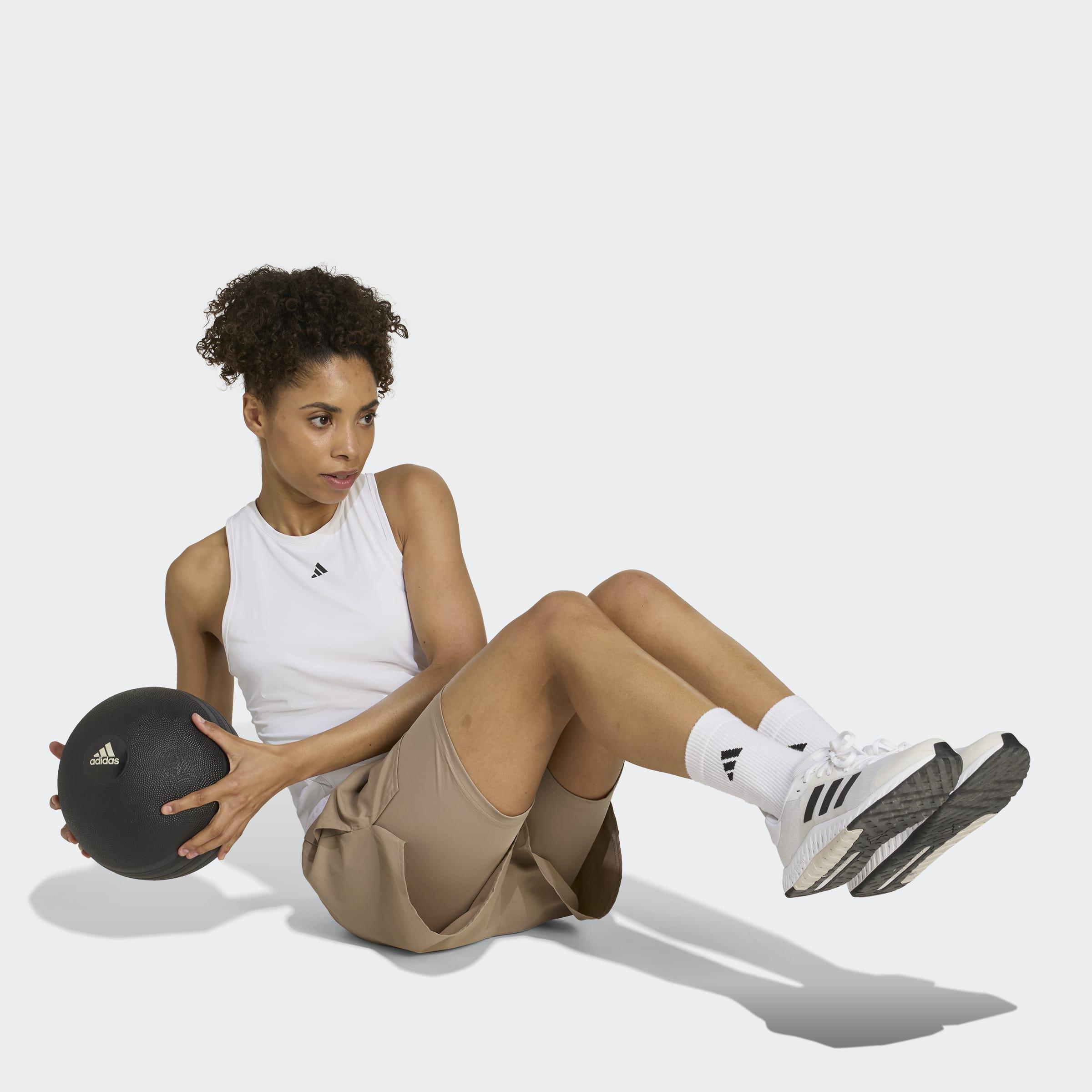 Aeroready Made For Training Minimal Two-In-One Shorts, Brown, A901_ONE, large image number 4