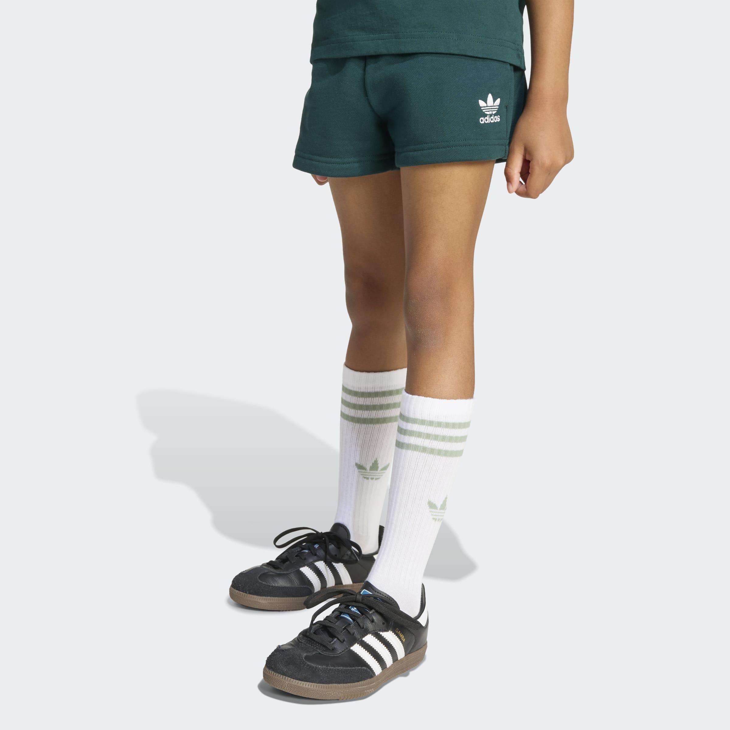 Kids Unisex Shorts And Tee Set, Green, A901_ONE, large image number 3