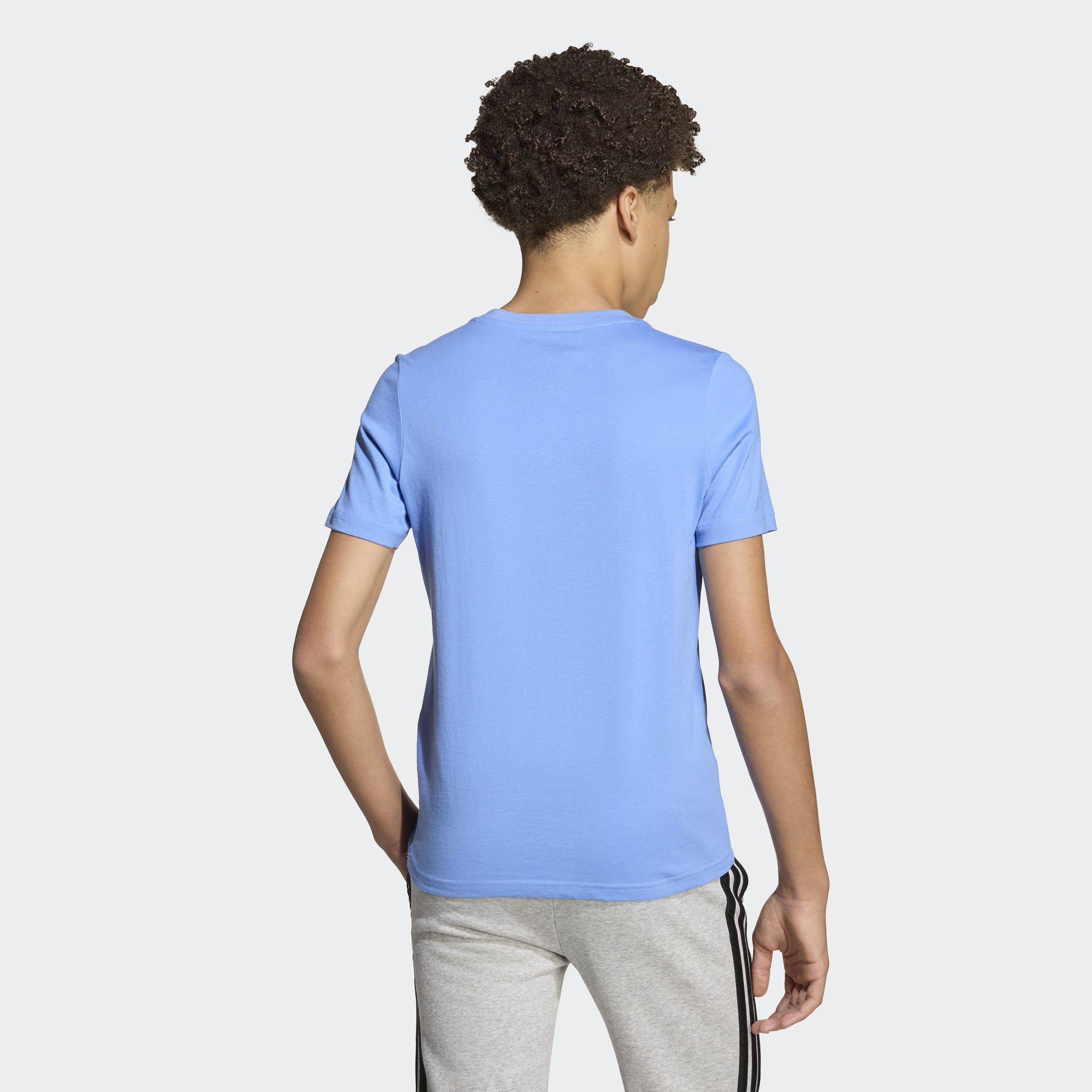Kids Unisex Winter Sports Graphic T-Shirt, Blue, A901_ONE, large image number 2