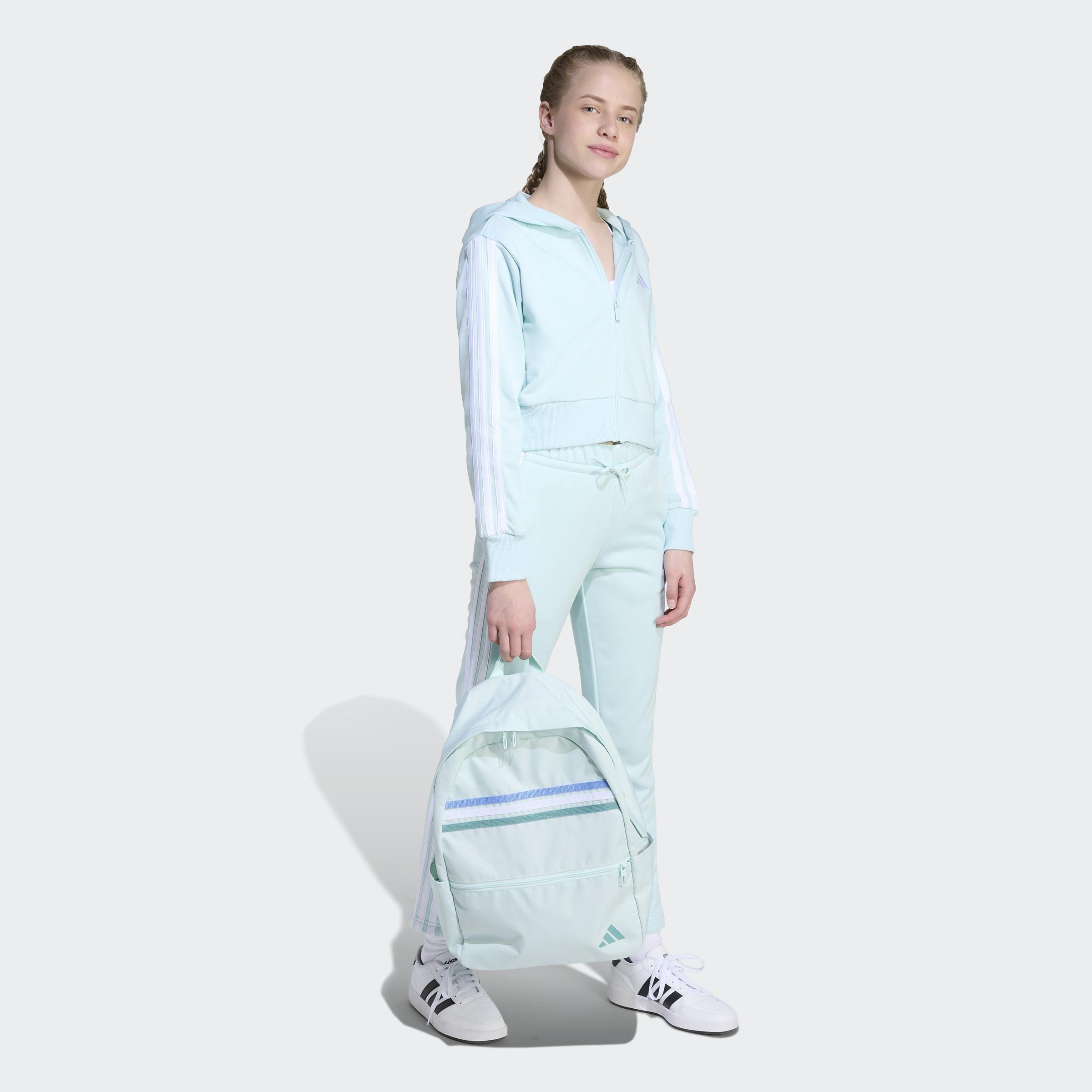 Kids Essentials Full-Zip Hoodie, Green, A901_ONE, large image number 5