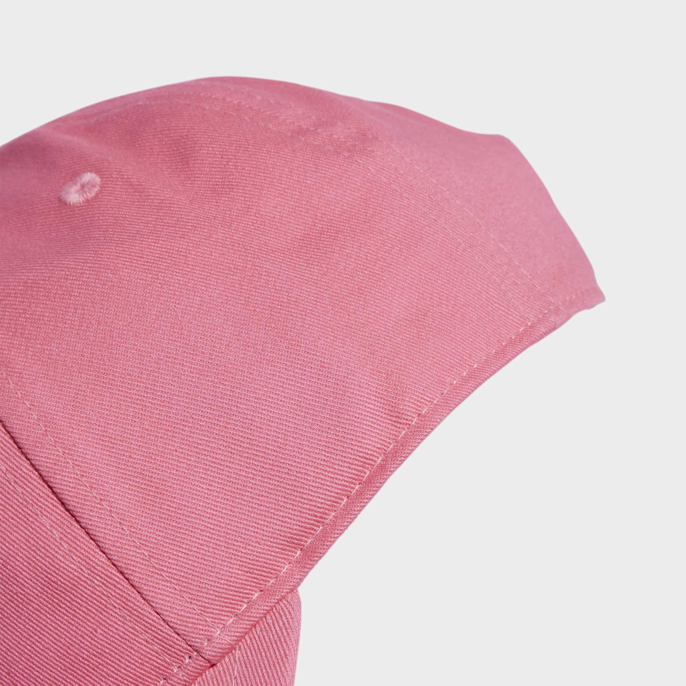 Unisex Adicolor Classic Trefoil Baseball Cap, Pink, A901_ONE, large image number 3