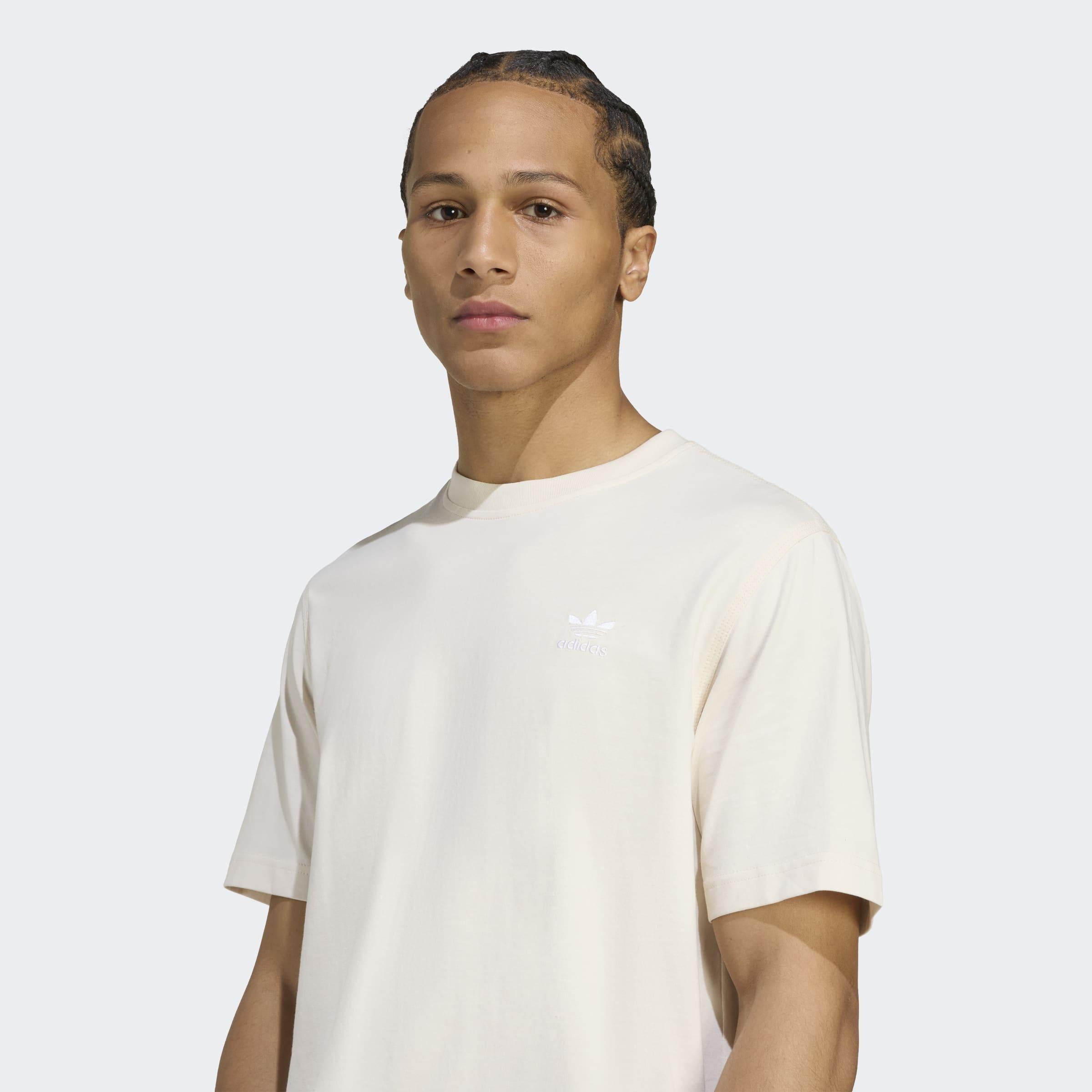 Trefoil Essentials Tee, White, A901_ONE, large image number 3