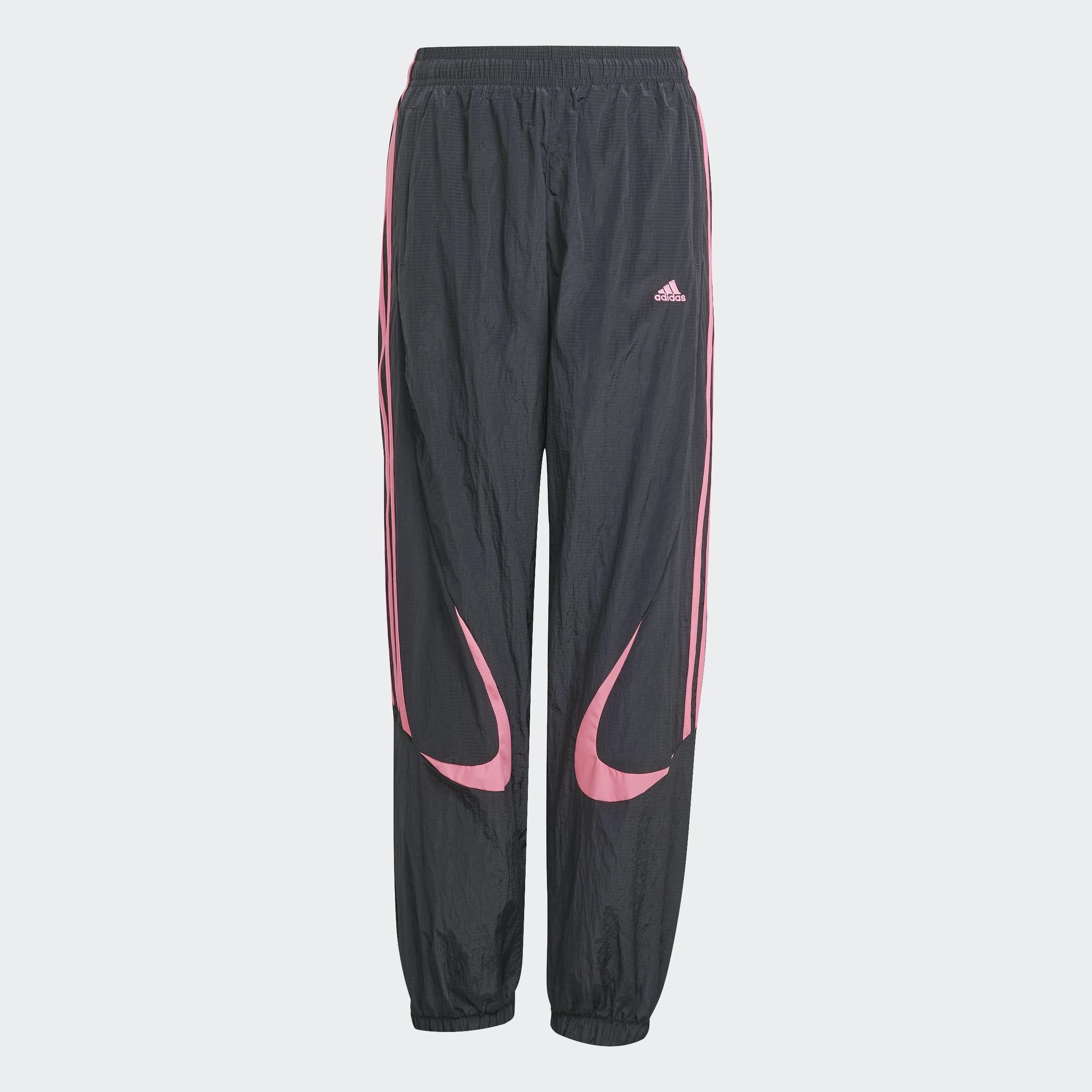 Kids Unisex Teamgeist Track Tracksuit Bottoms, Black, A901_ONE, large image number 0