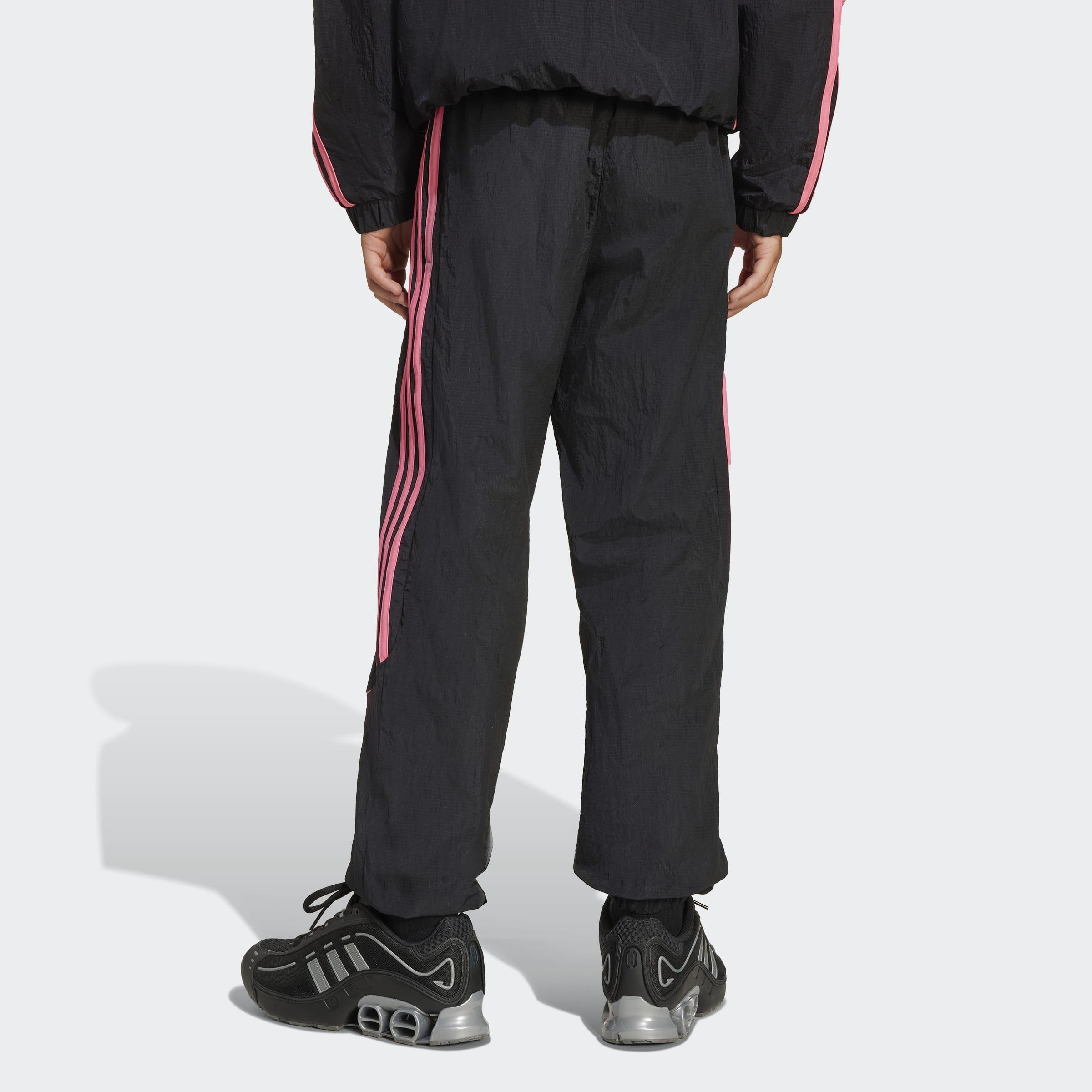 Kids Unisex Teamgeist Track Tracksuit Bottoms, Black, A901_ONE, large image number 2