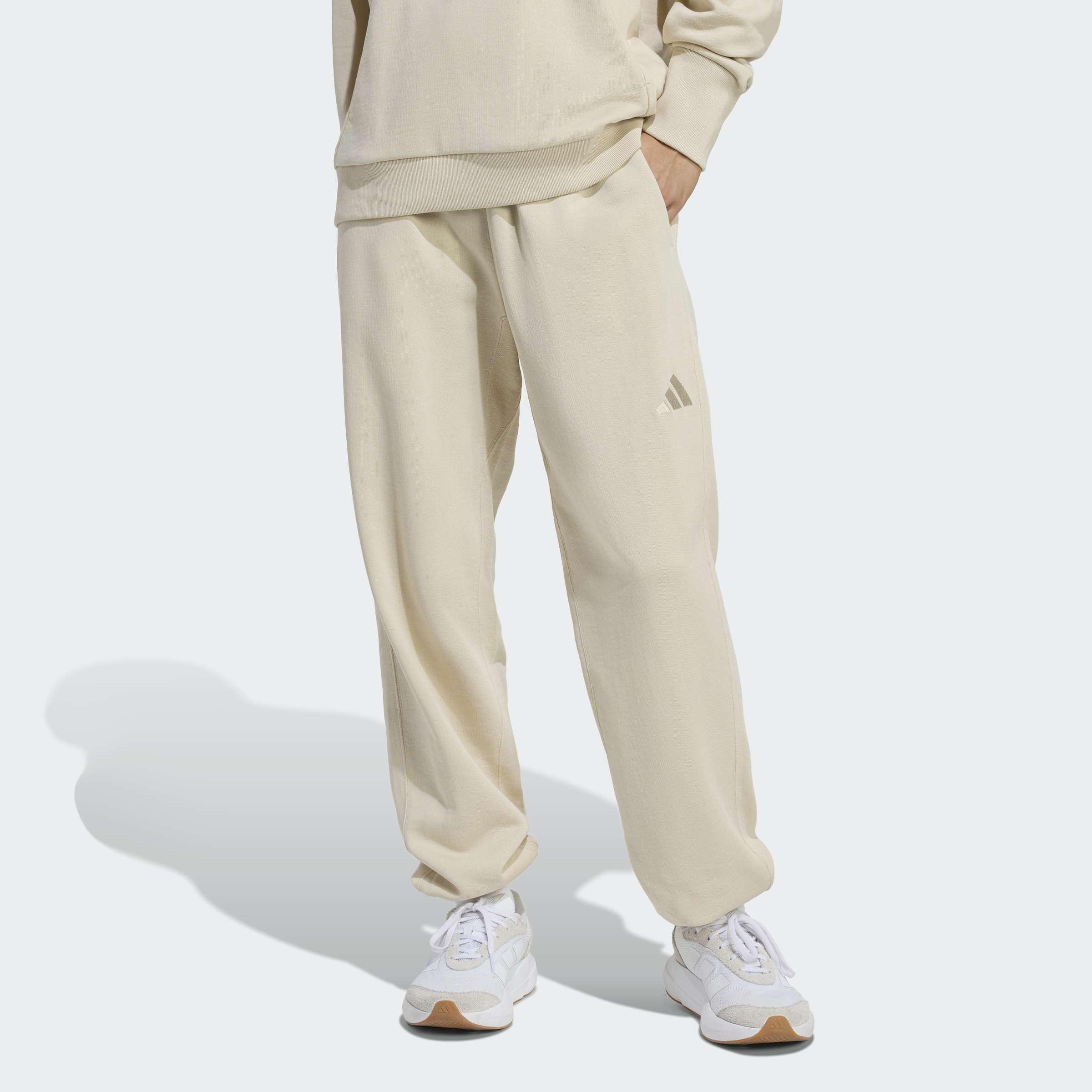 All SZN French Terry Loose Joggers, Beige, A901_ONE, large image number 4