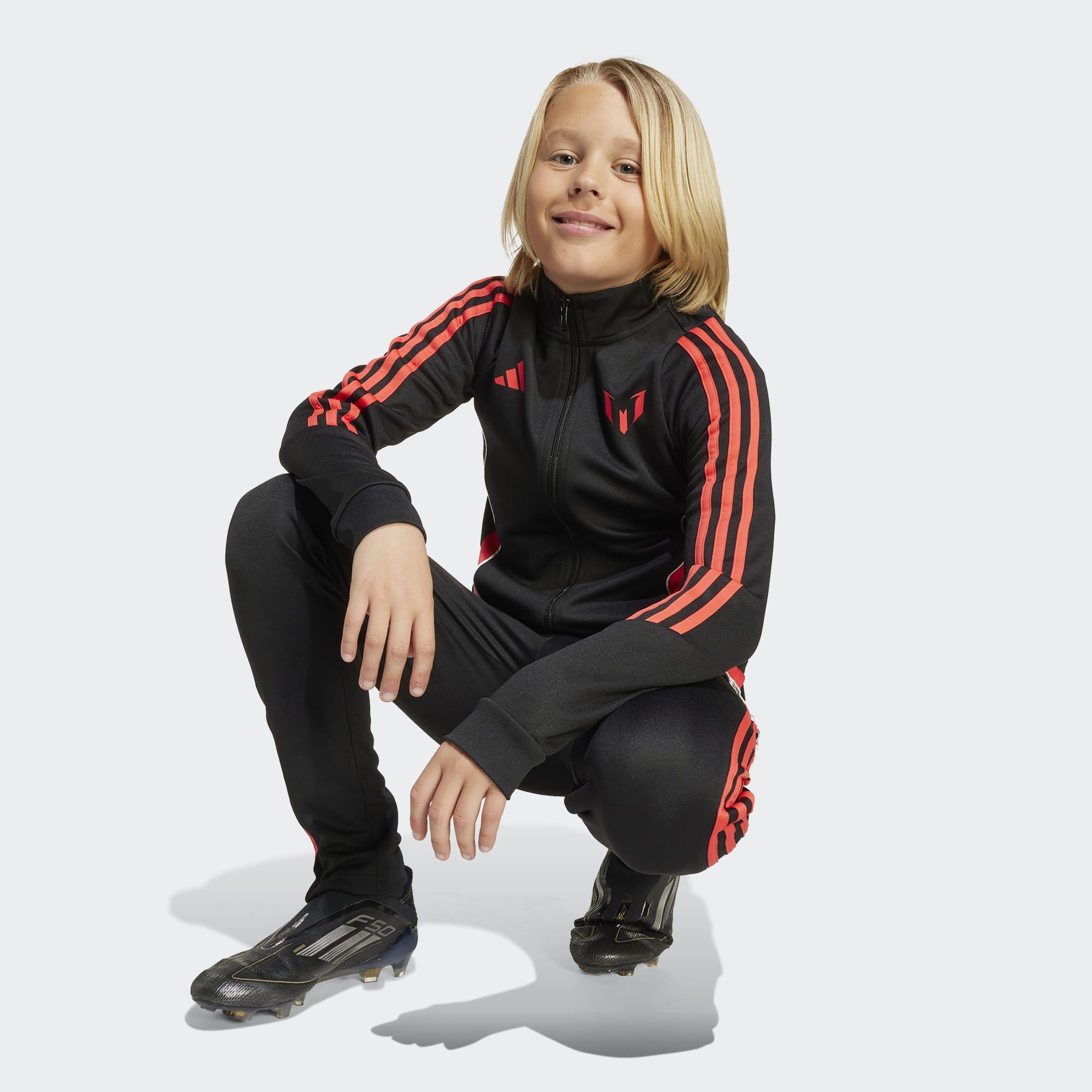 Kids Unisex Messi Jacket, Black, A901_ONE, large image number 4
