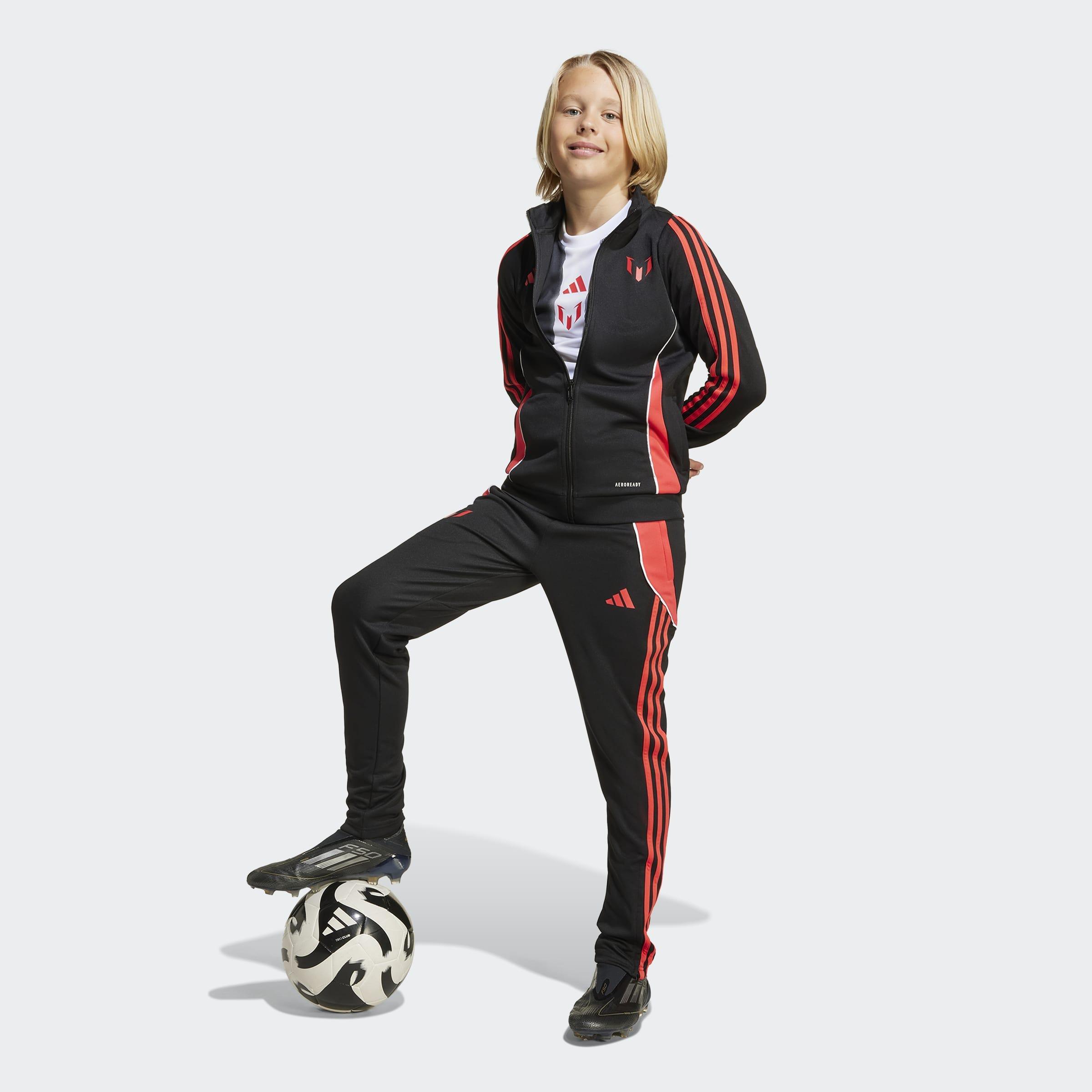 Kids Unisex Messi Jacket, Black, A901_ONE, large image number 5