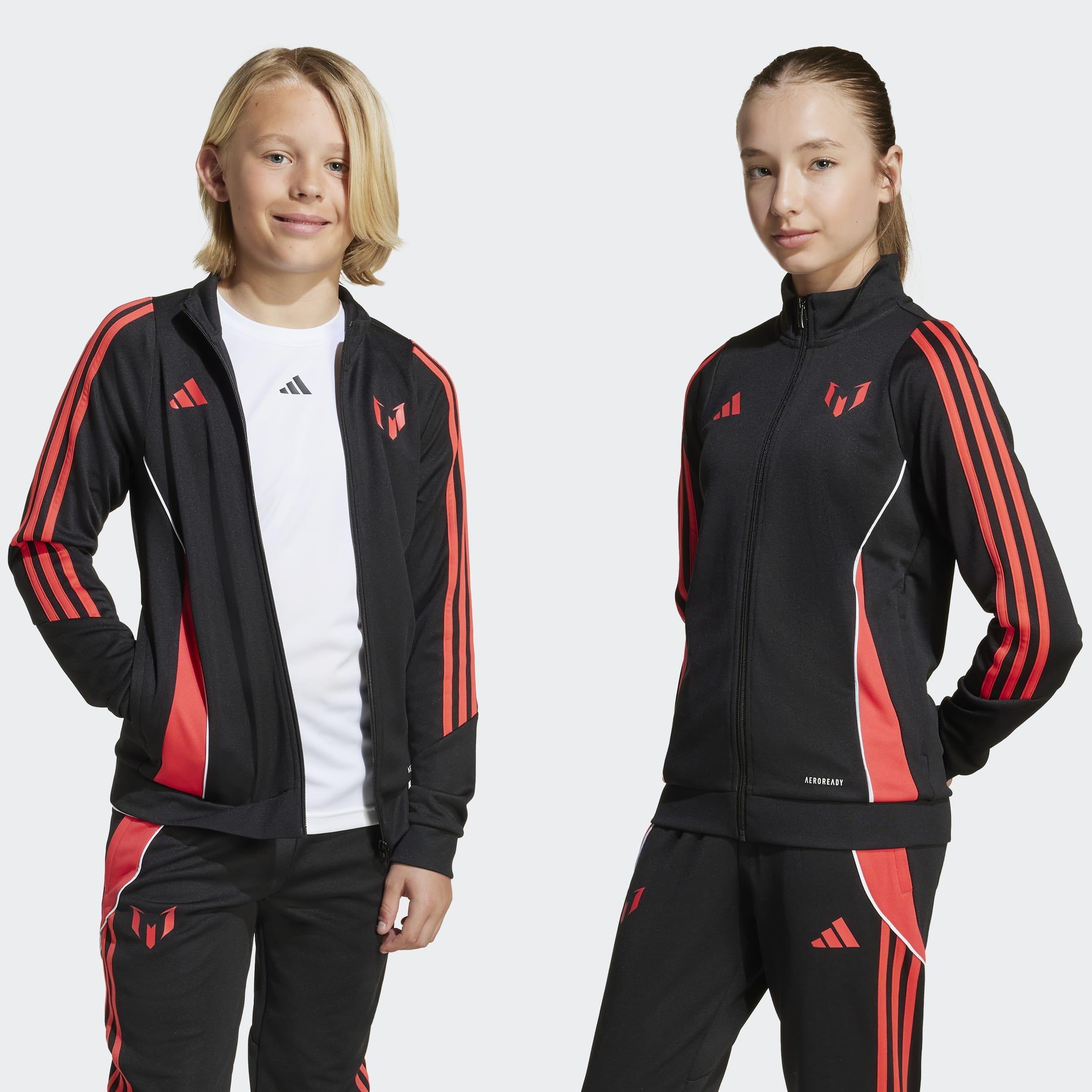 Kids Unisex Messi Jacket, Black, A901_ONE, large image number 6