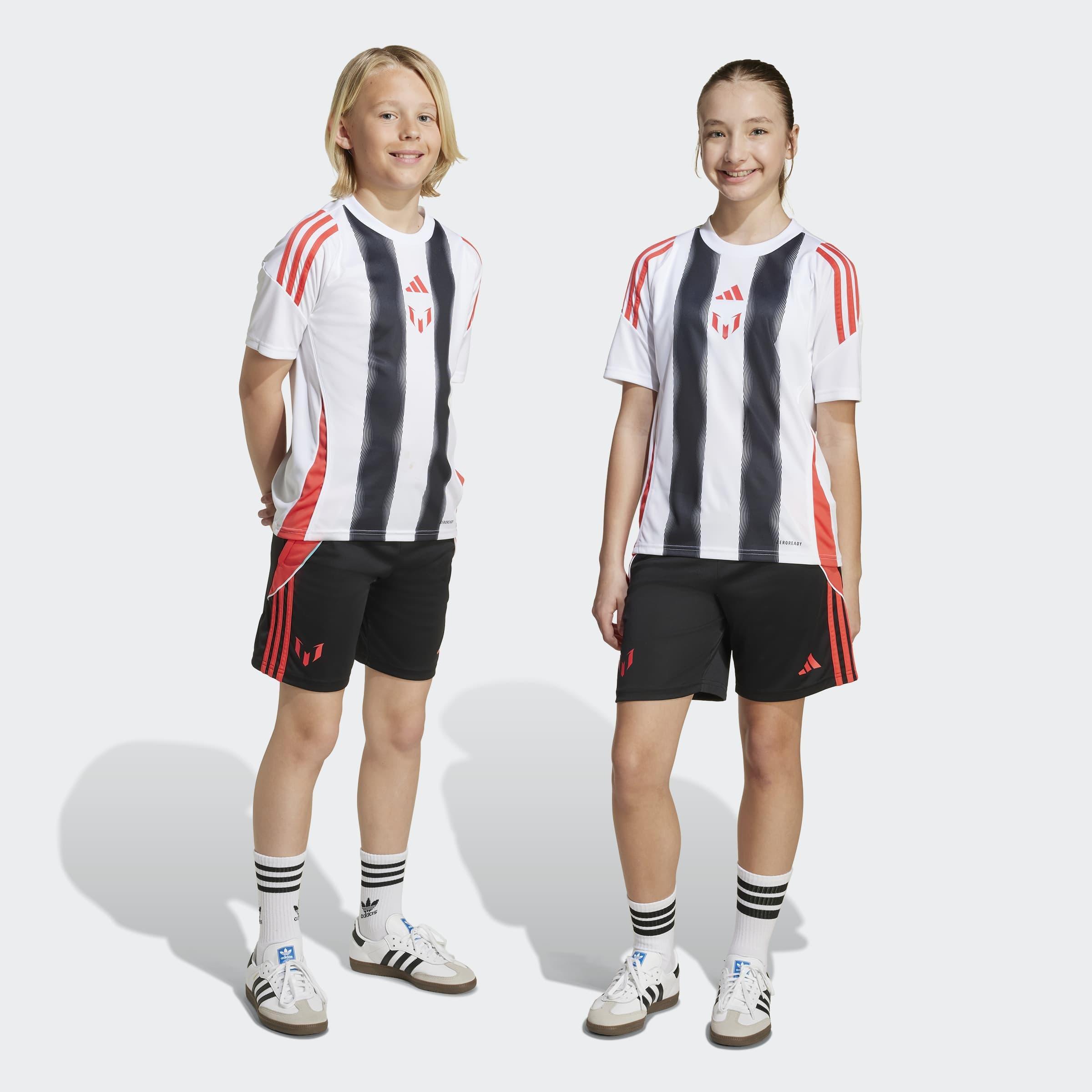 Kids Unisex Messi Shorts, Black, A901_ONE, large image number 9