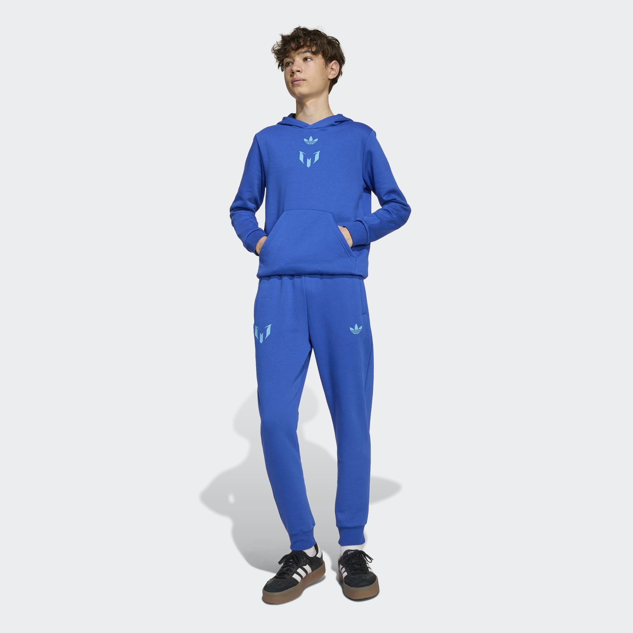 Kids Unisex Messi Hoodie, Blue, A901_ONE, large image number 5