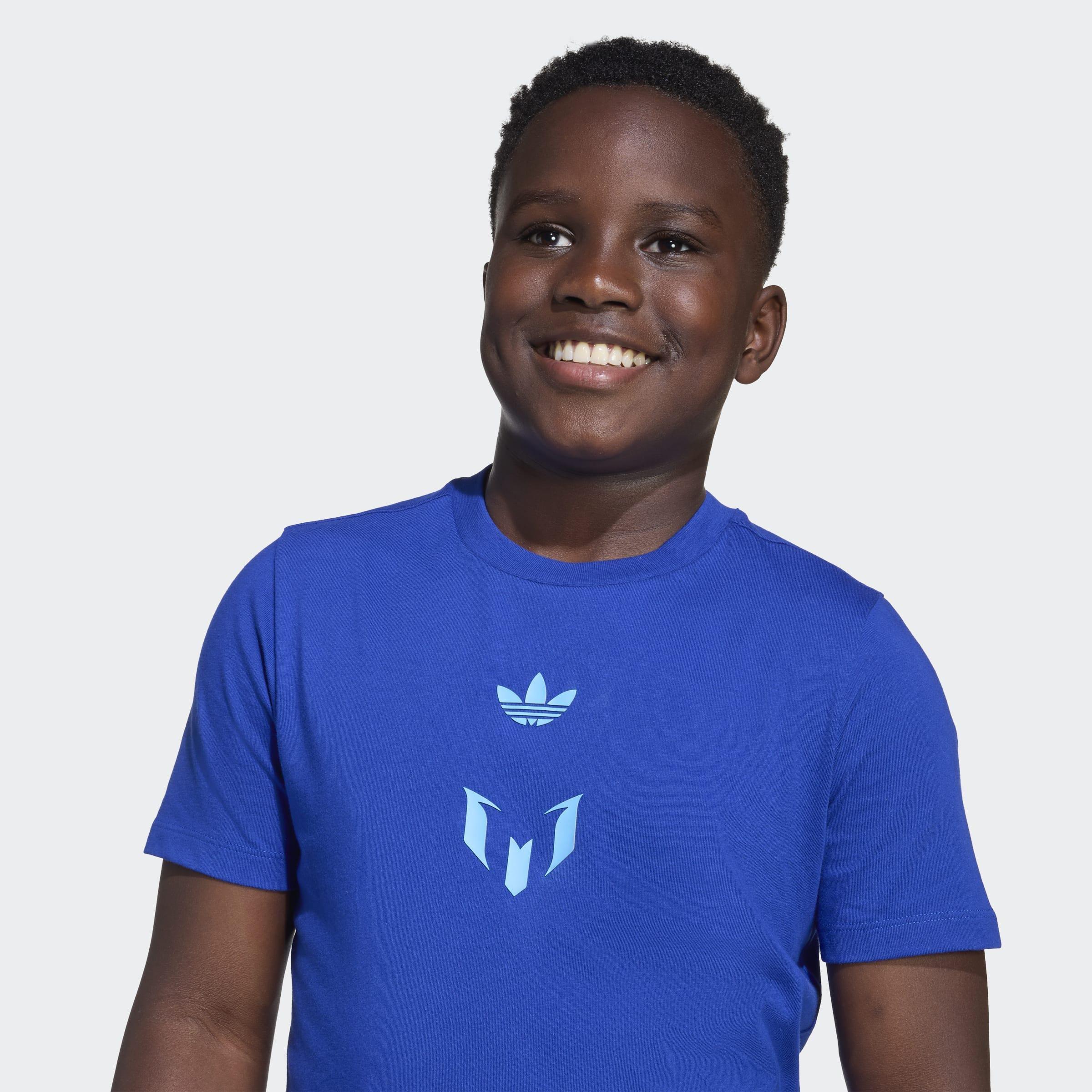 Kids Unisex Messi T-Shirt, Blue, A901_ONE, large image number 3