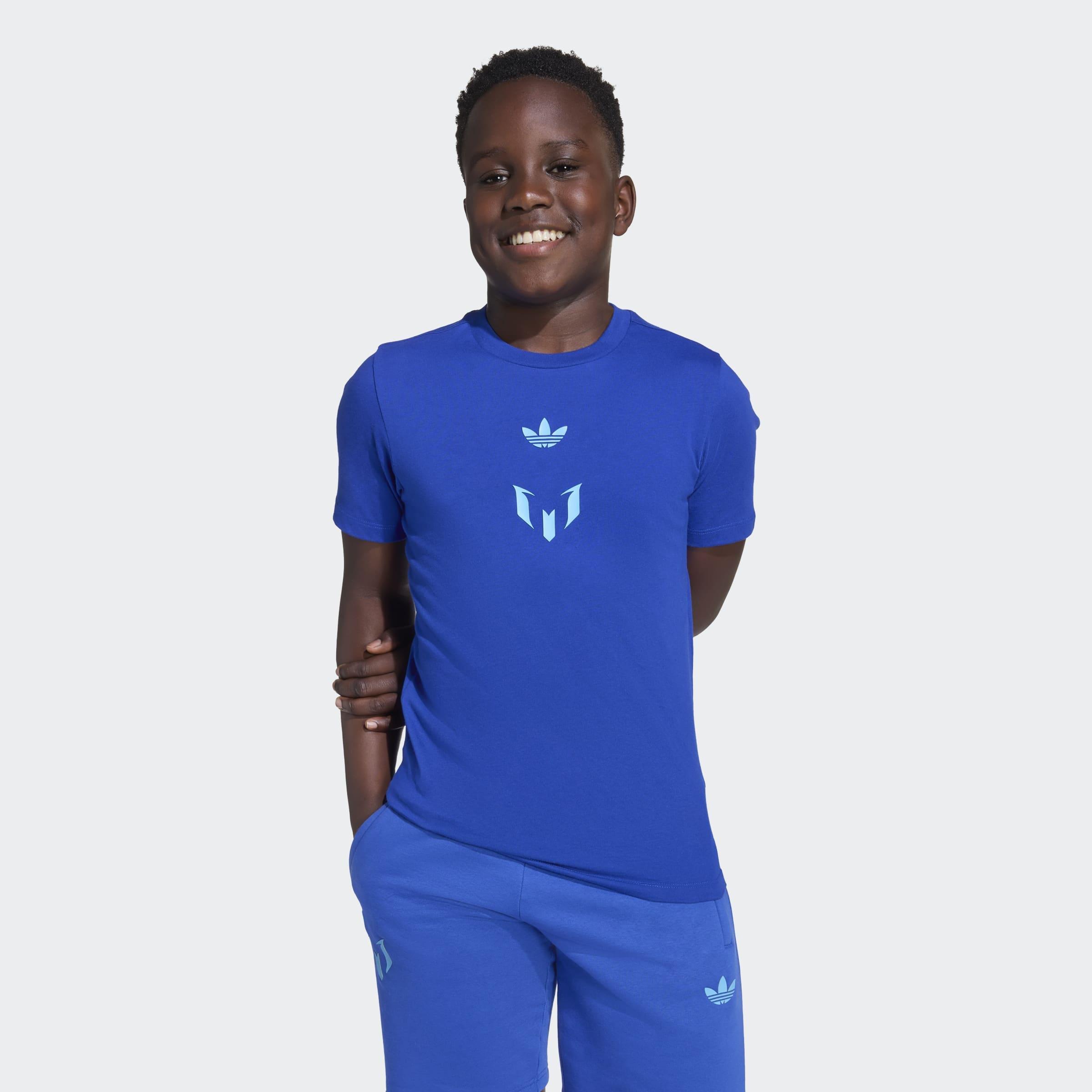 Kids Unisex Messi T-Shirt, Blue, A901_ONE, large image number 6