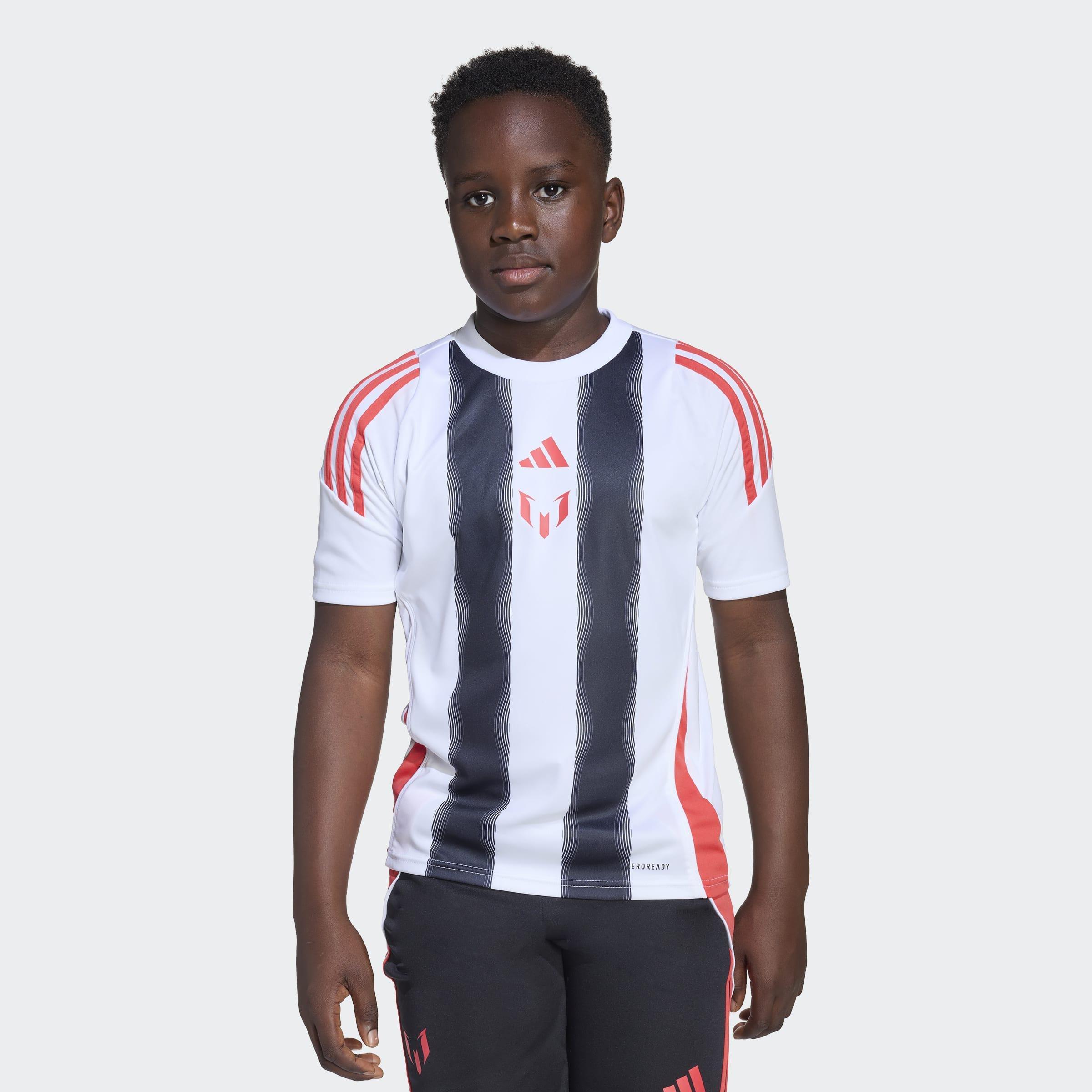 Kids Unisex Messi Training Jersey, White, A901_ONE, large image number 7