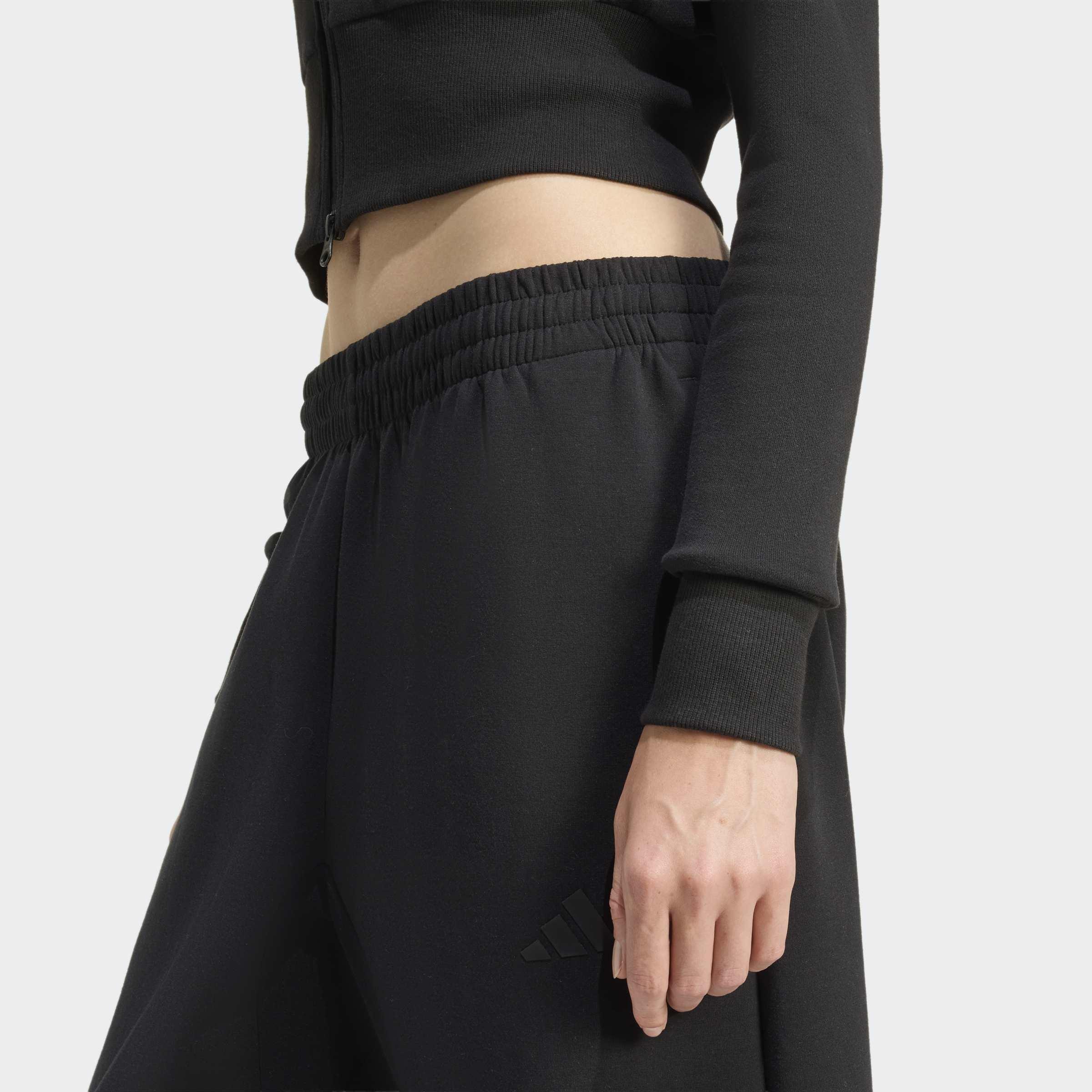 Seasonal Essentials French Terry Full-Zip Track Top, Black, A901_ONE, large image number 2