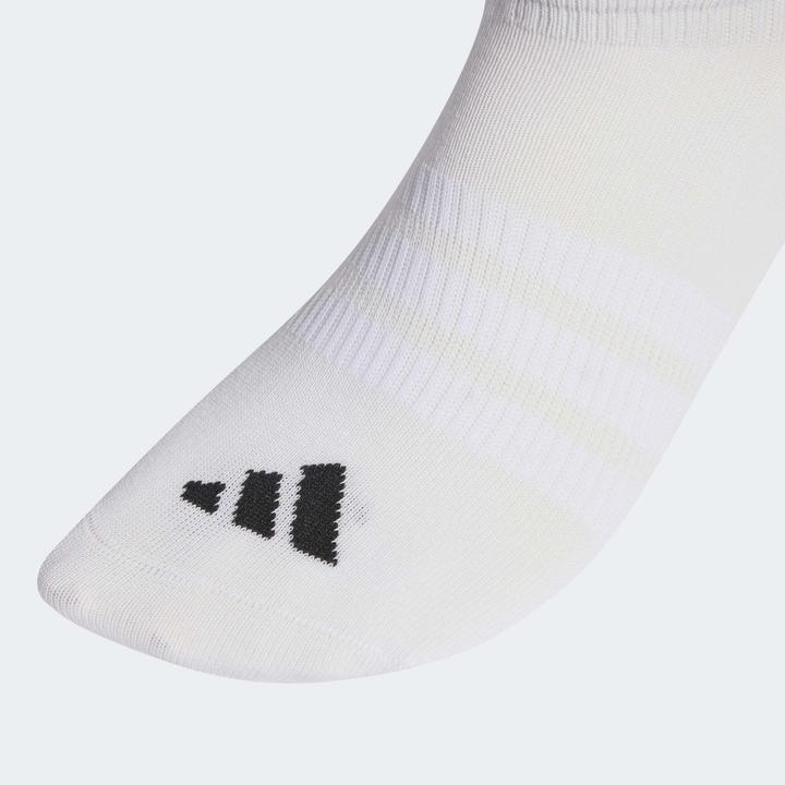 Unisex Thin&Light Sportswear No Show Socks - 3 Pair Pack, White, A901_ONE, medium