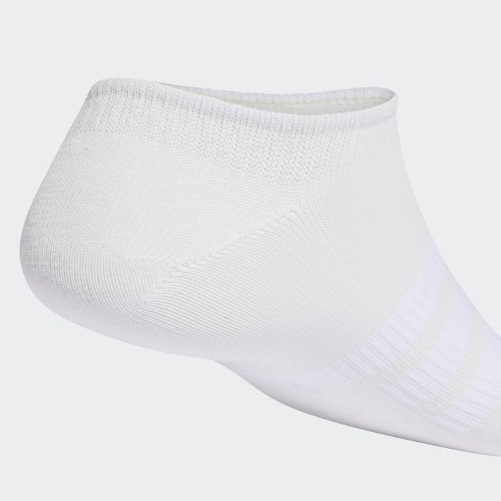 Unisex Thin&Light Sportswear No Show Socks - 3 Pair Pack, White, A901_ONE, large image number 3