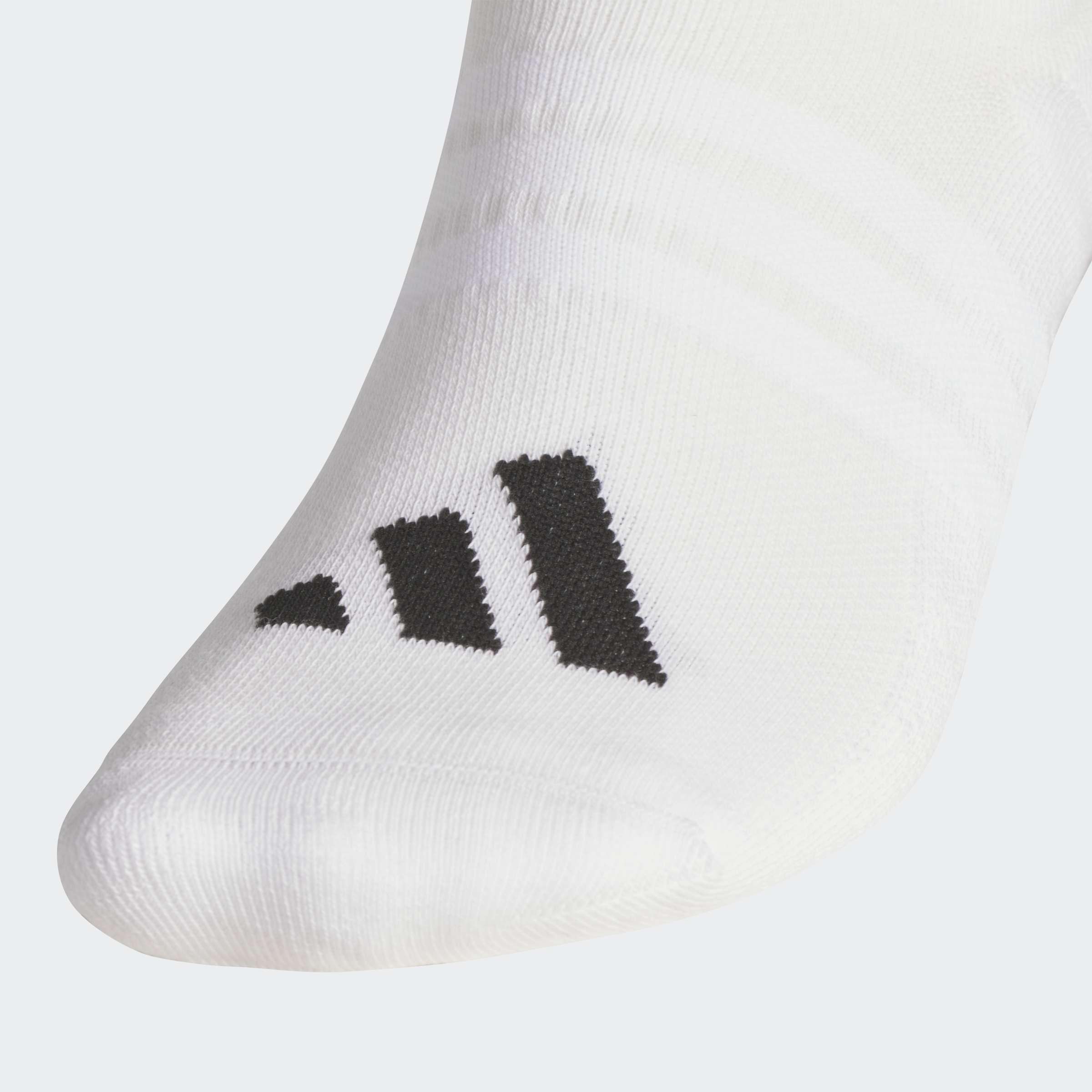 Unisex Performance No Show Socks - 3 Pairs, Multicolour, A901_ONE, large image number 2