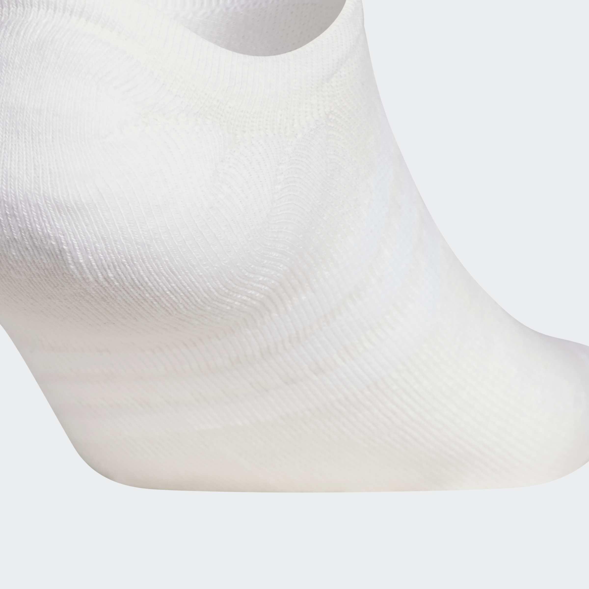 Unisex Performance No Show Socks - 3 Pairs, Multicolour, A901_ONE, large image number 3