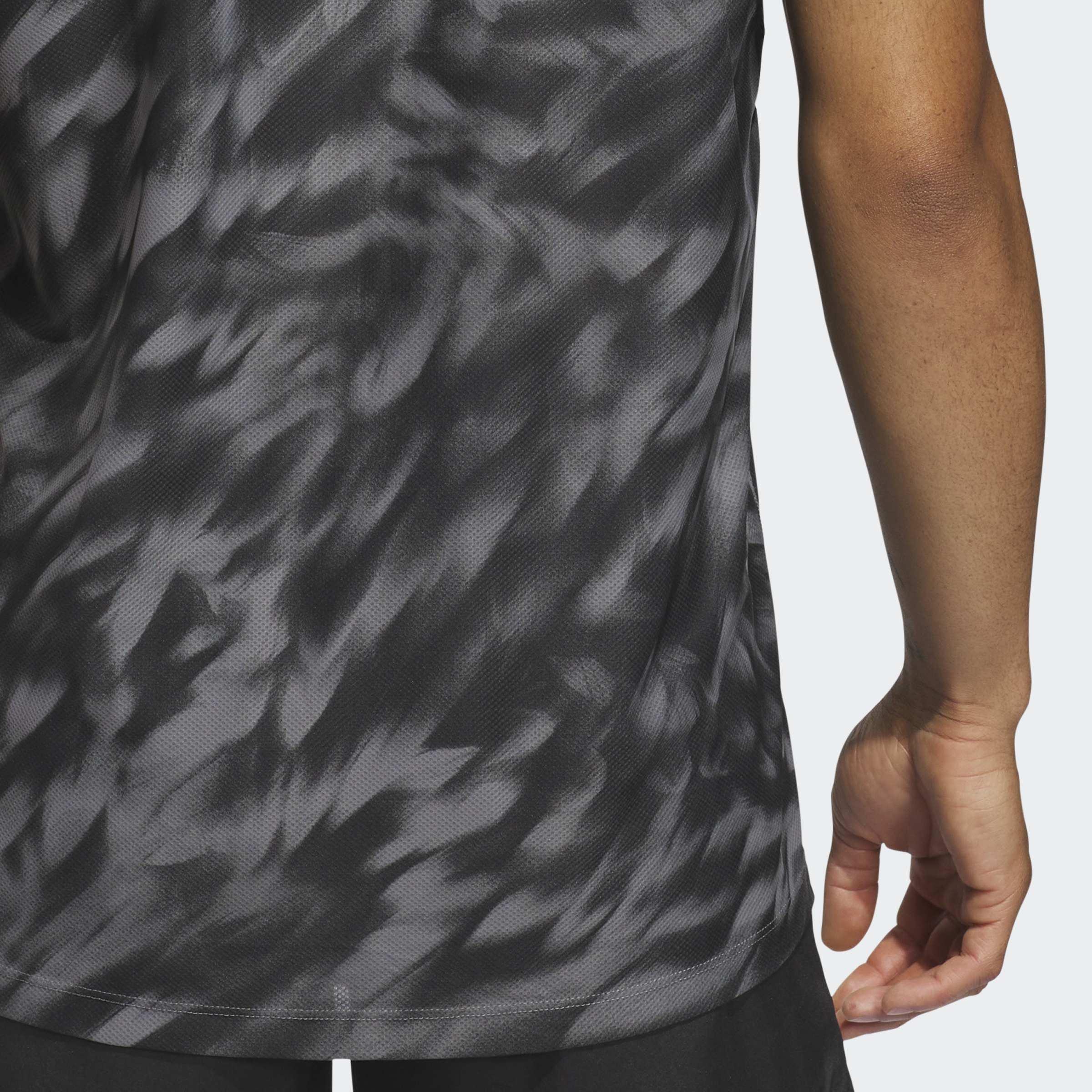 Own The Run Allover Print T-Shirt, Grey, A901_ONE, large image number 3