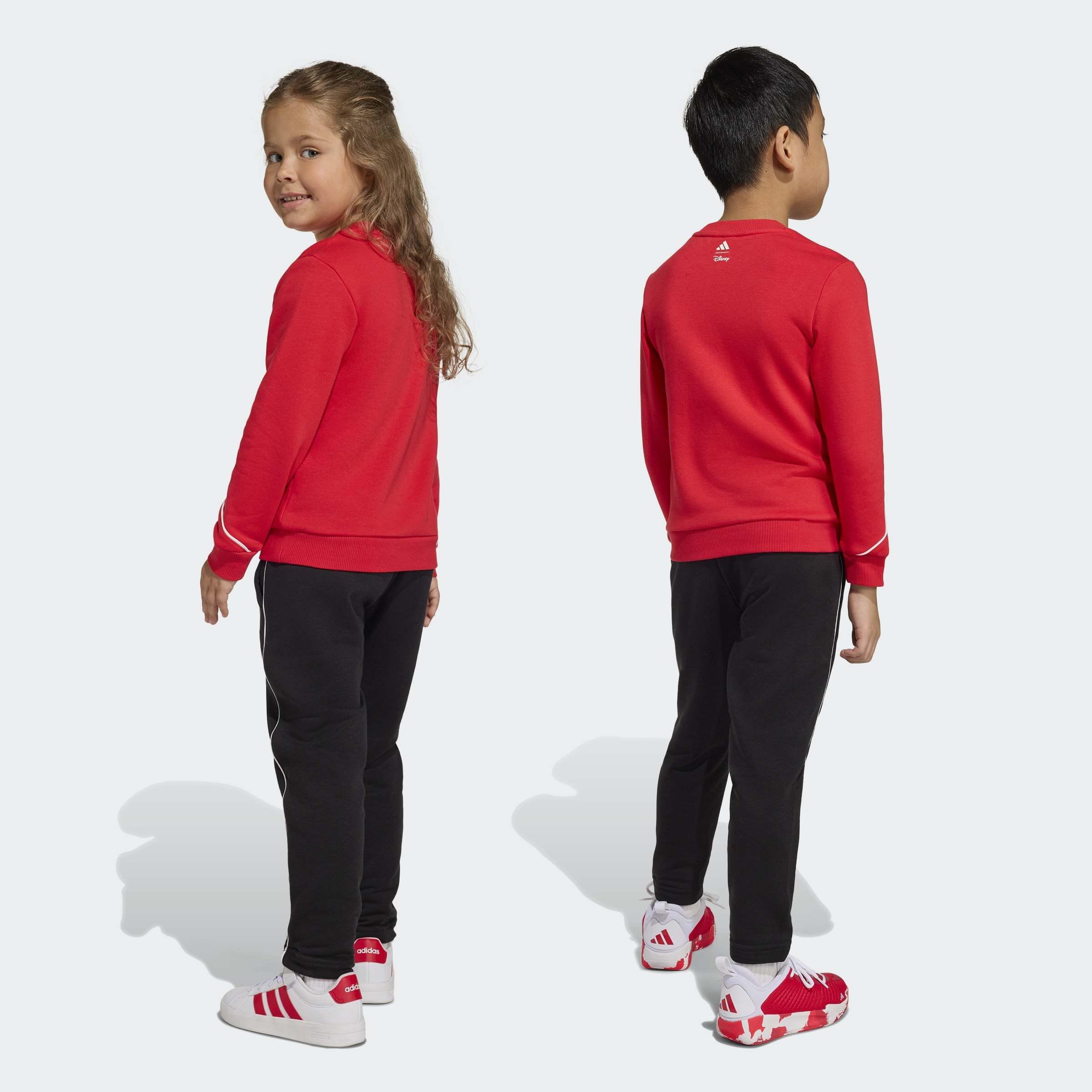 Kids Unisex adidas Disney Mickey Mouse Jogger, Red, A901_ONE, large image number 2