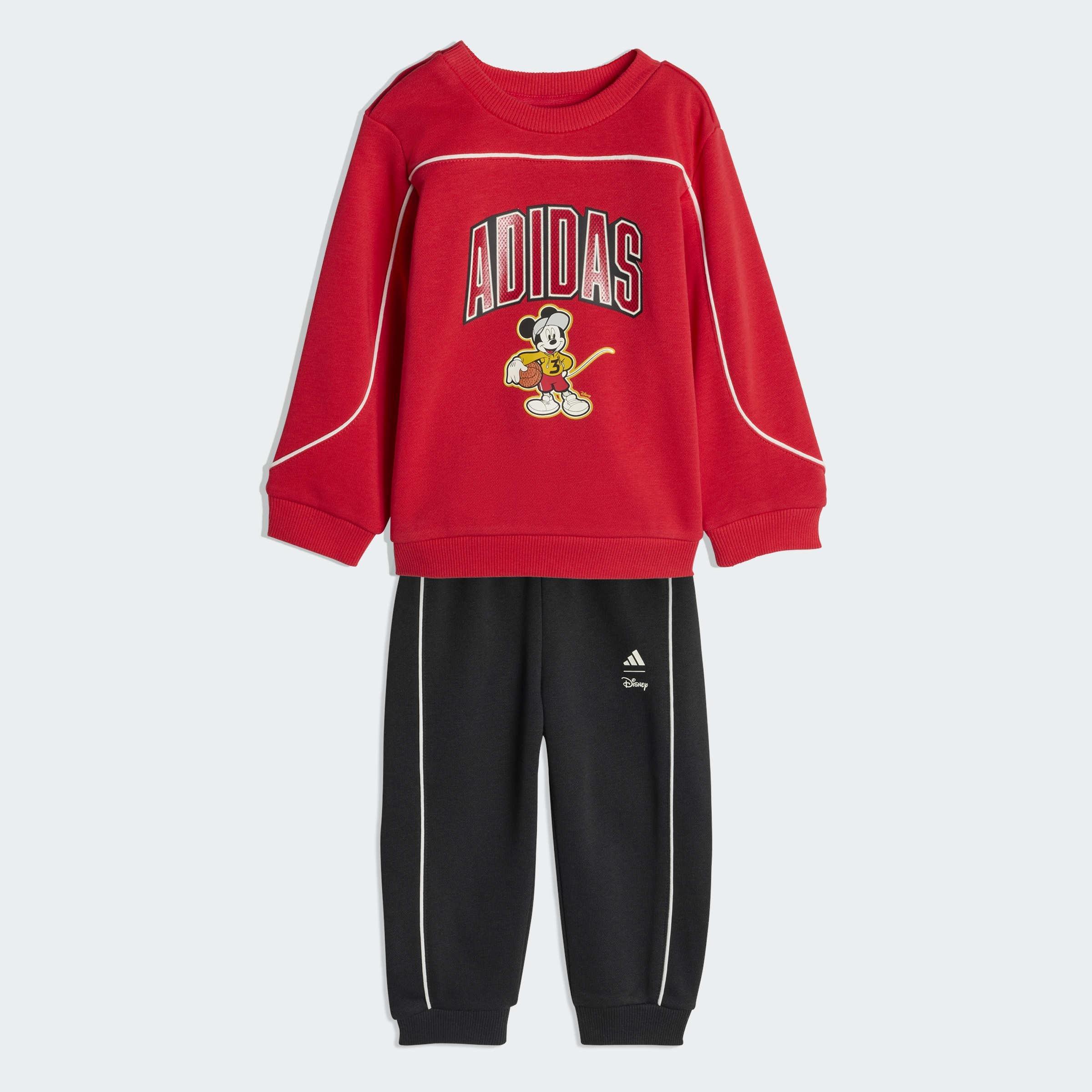 Kids Unisex adidas Disney Mickey Mouse Jogger, Red
