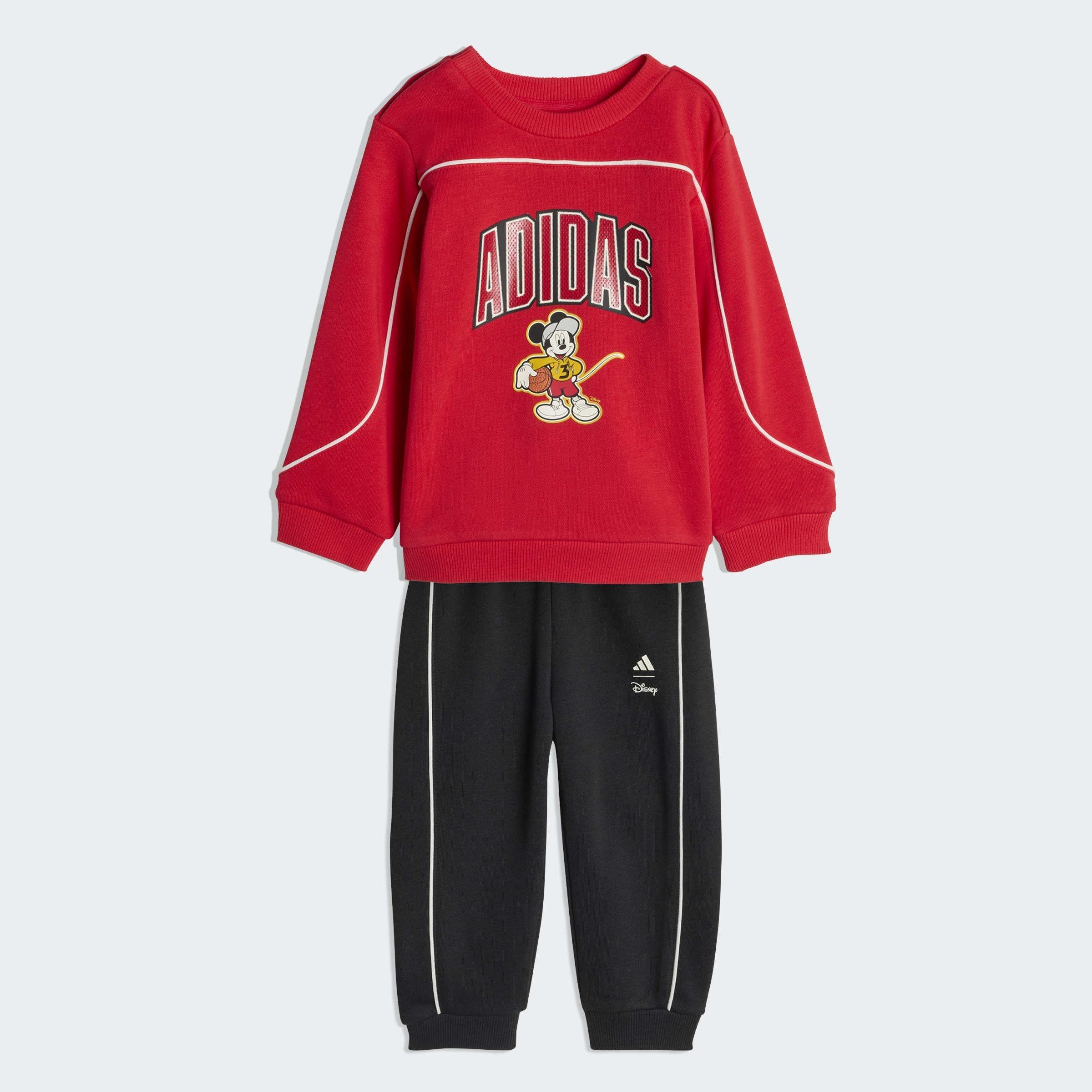 Kids Unisex adidas Disney Mickey Mouse Jogger, Red