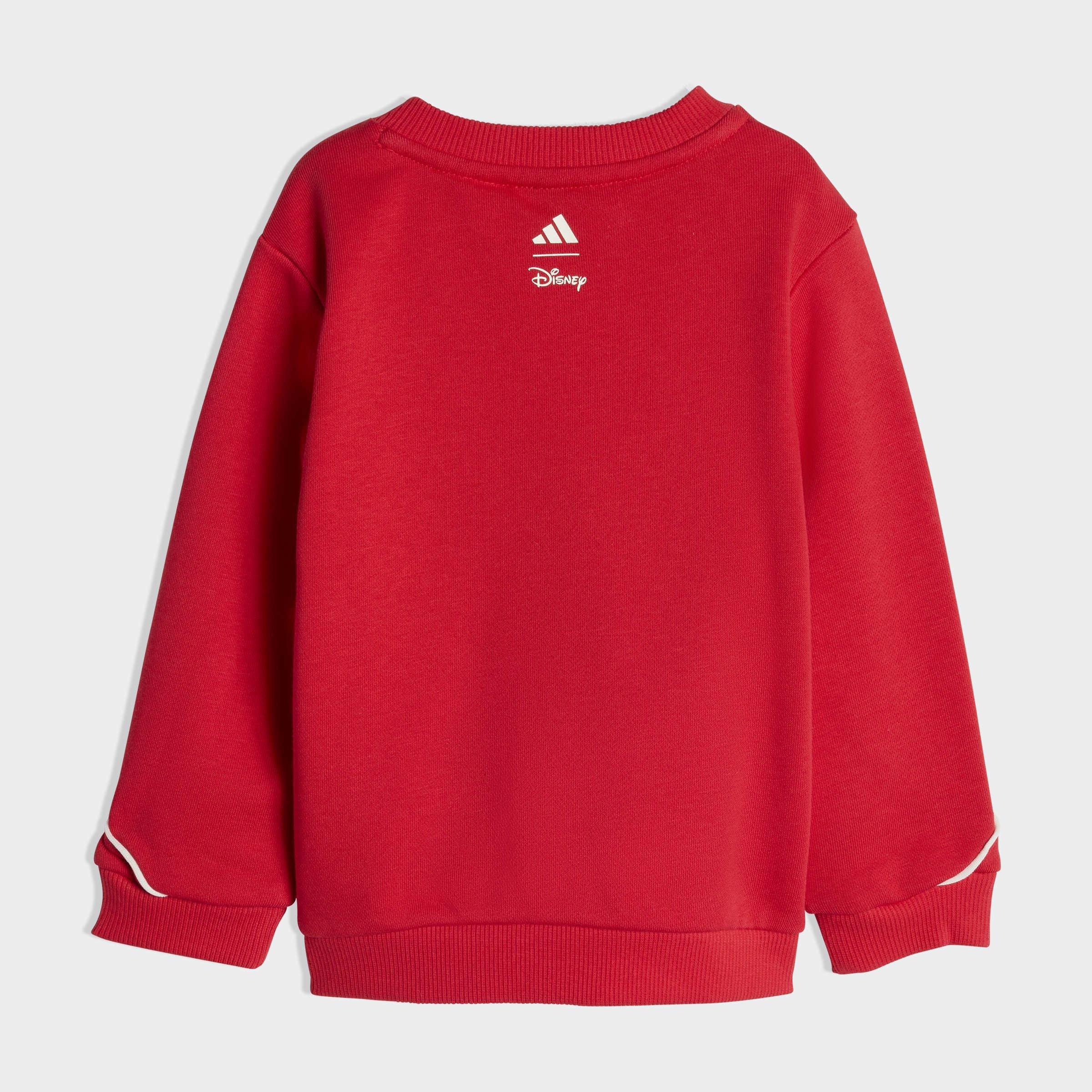 Kids Unisex adidas Disney Mickey Mouse Jogger, Red, A901_ONE, large image number 3