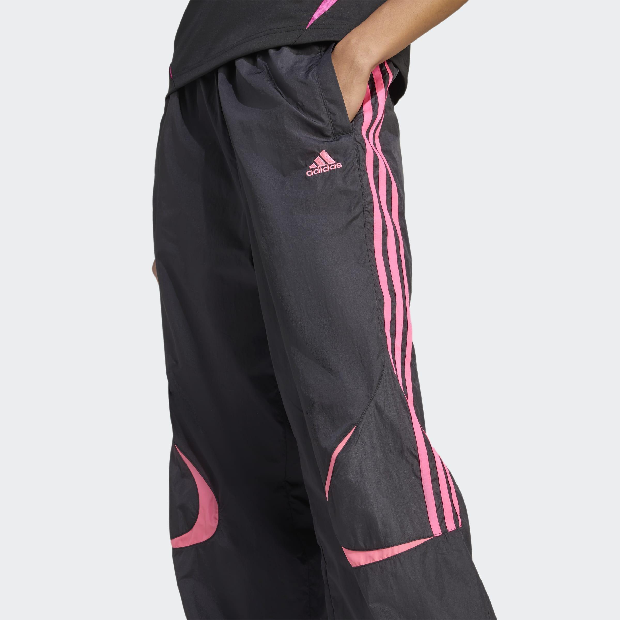 Teamgeist Adicolor Oversized Track Tracksuit Bottoms, Black, A901_ONE, large image number 3