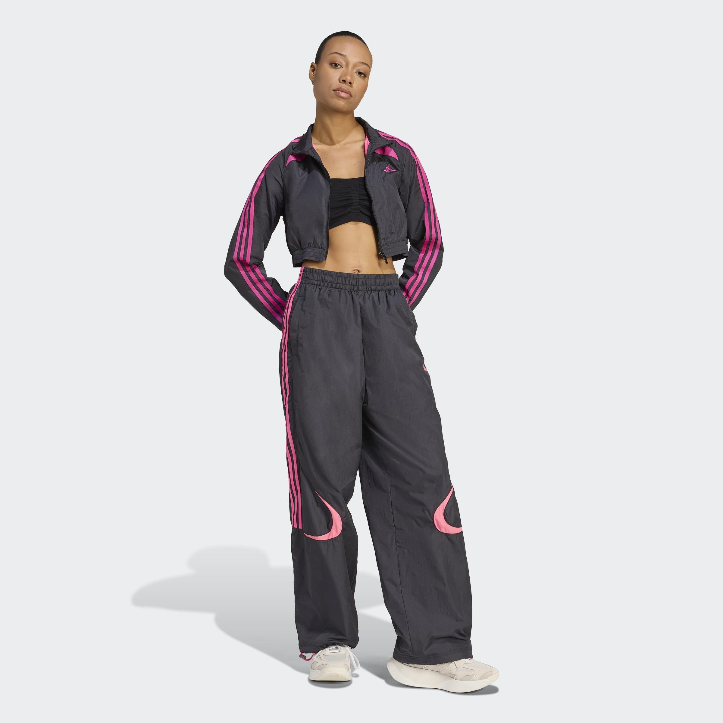 Teamgeist Adicolor Cropped Track Top, Black, A901_ONE, large image number 4