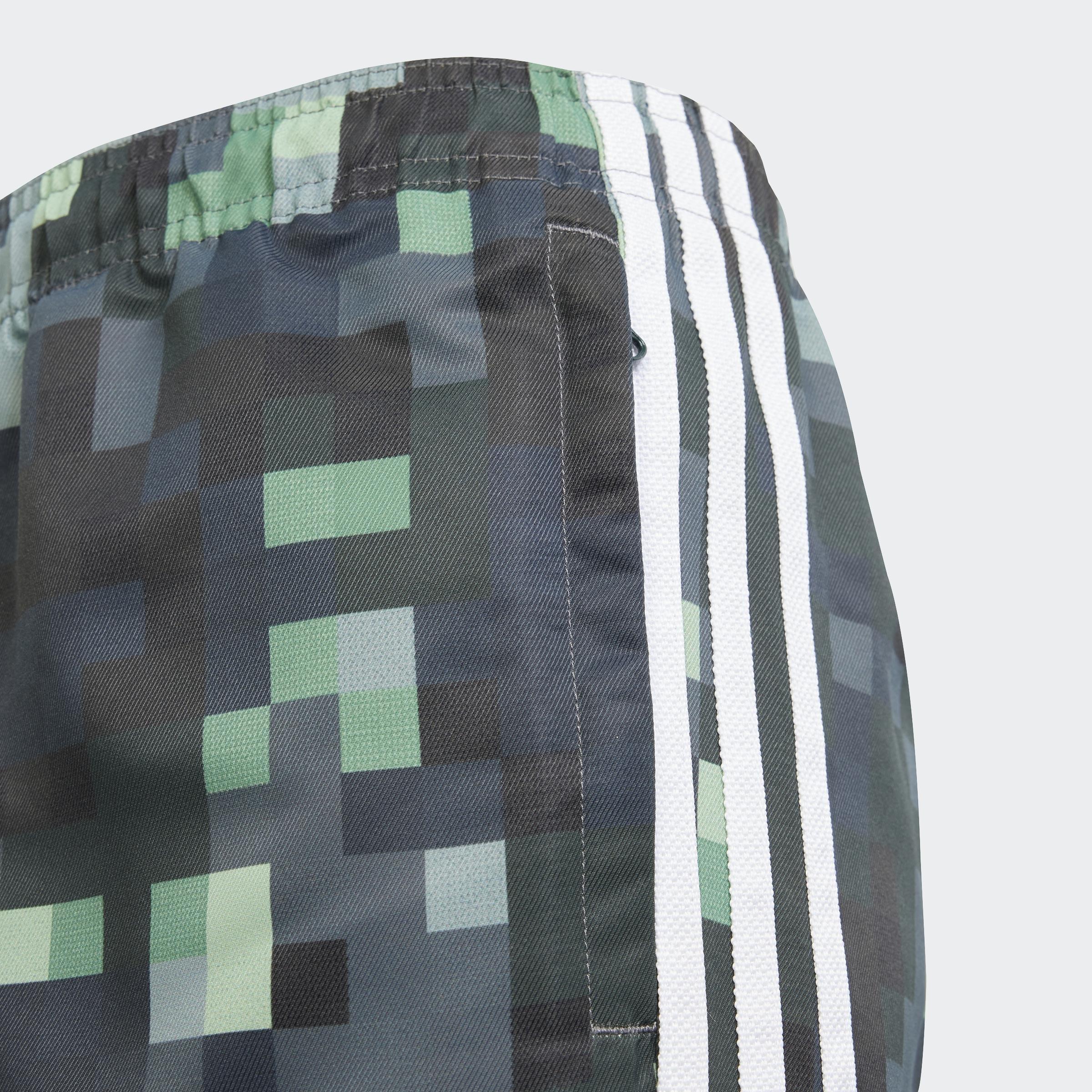 Kids Unisex adidas Originals x Minecraft Track Pants, Green, A901_ONE, large image number 8