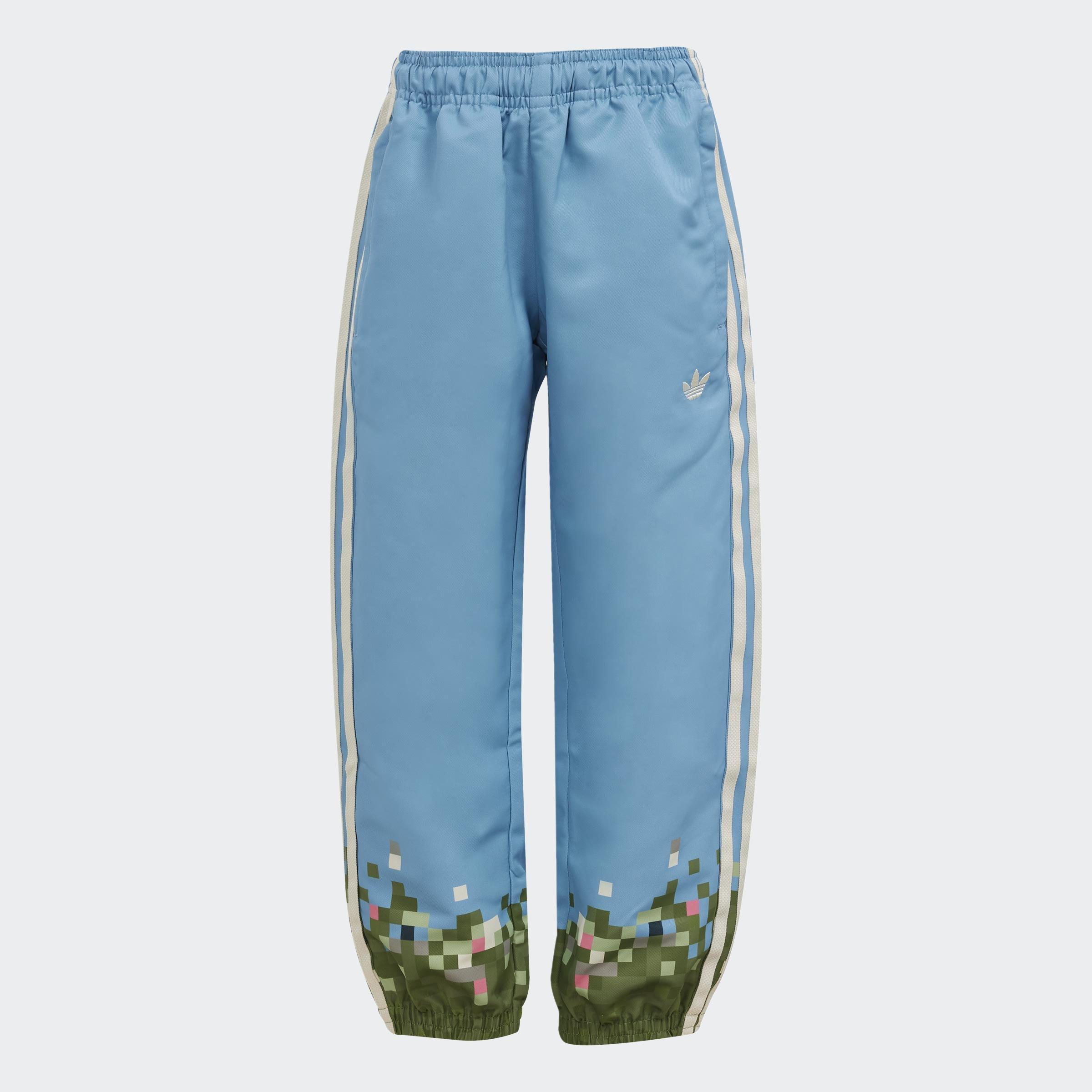 Kids Unisex adidas Originals x Minecraft Track Suit Set, Blue, A901_ONE, large image number 13