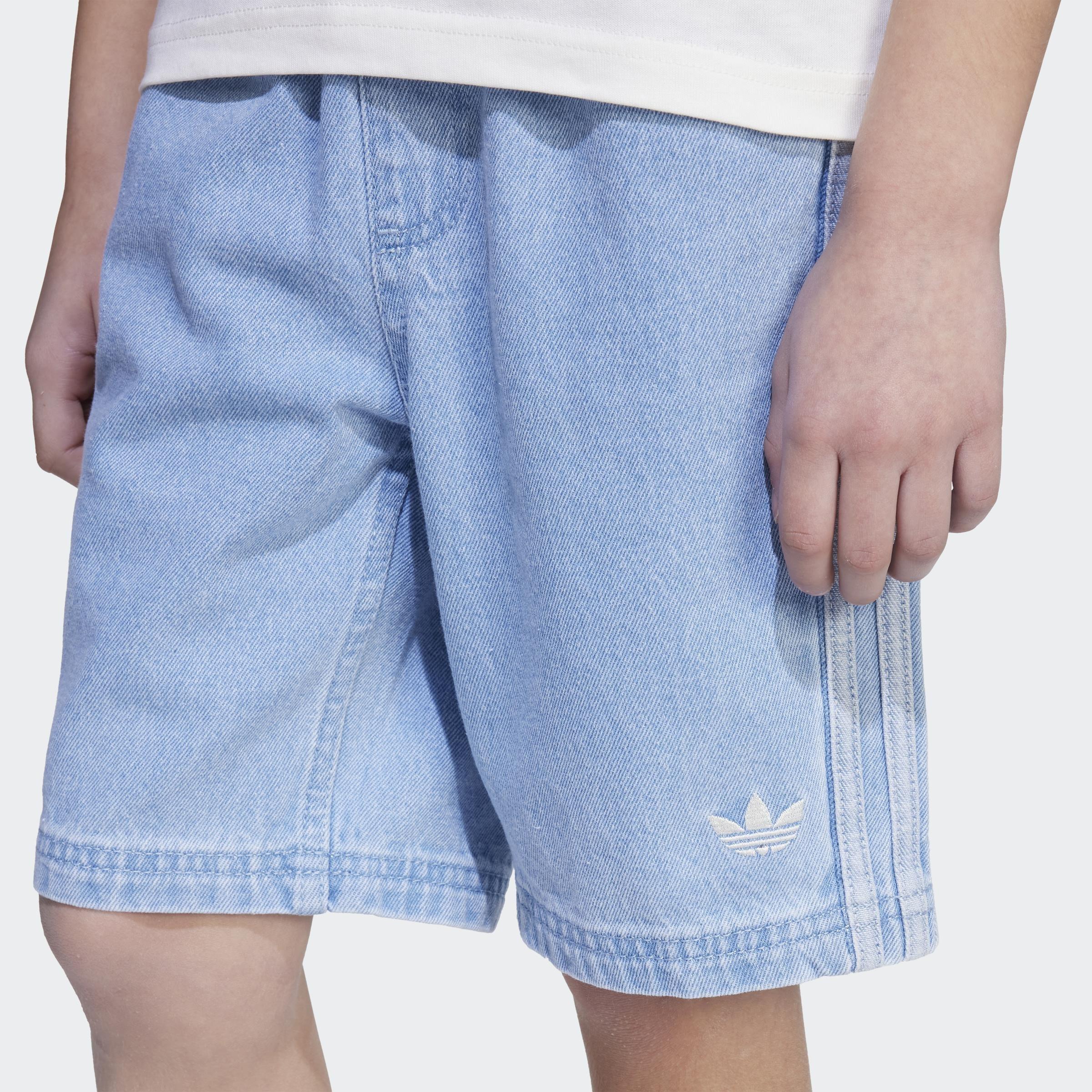 Kids Unisex adidas Originals x Minecraft Tee and Short Set, White, A901_ONE, large image number 8