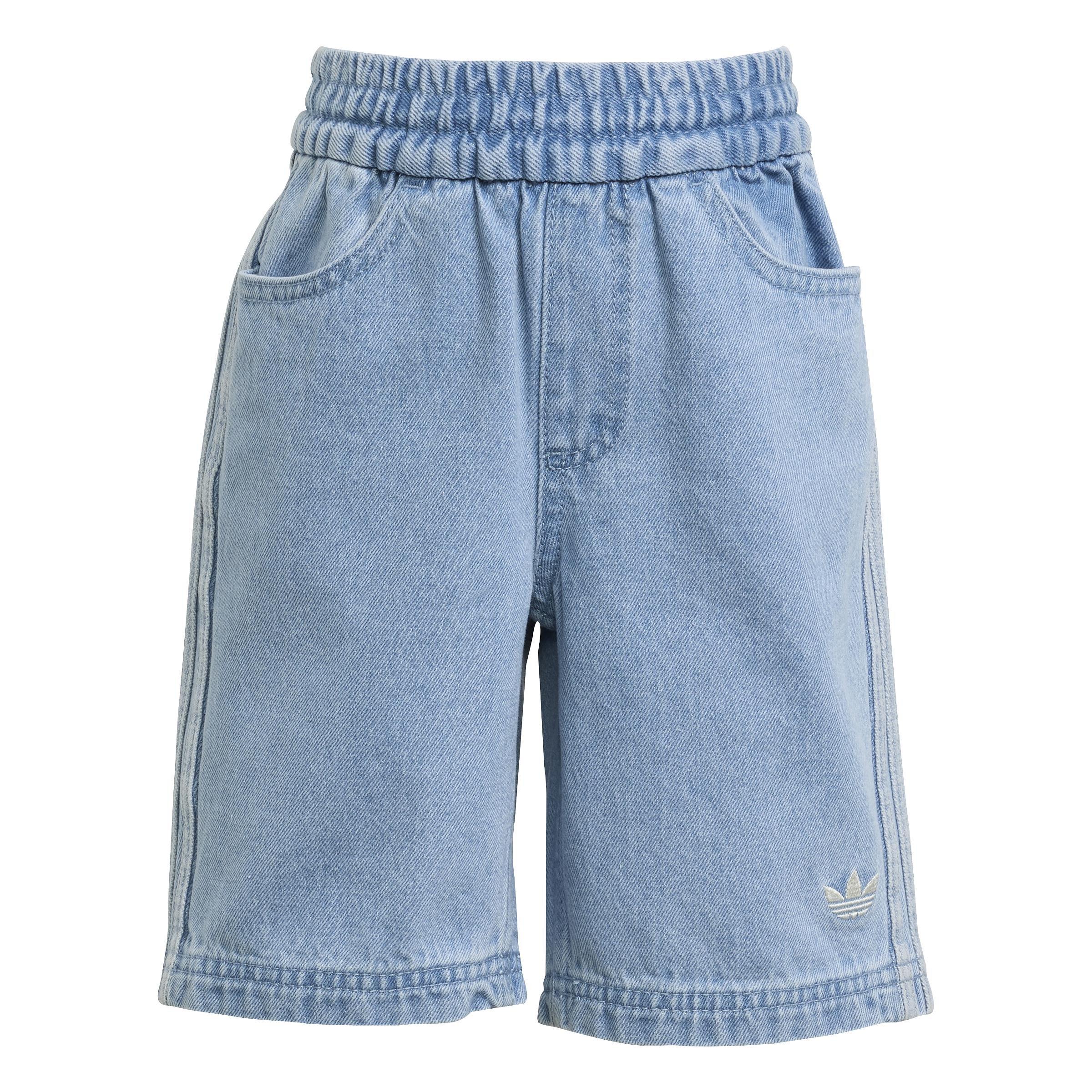 Kids Unisex adidas Originals x Minecraft Tee and Short Set, White, A901_ONE, large image number 9