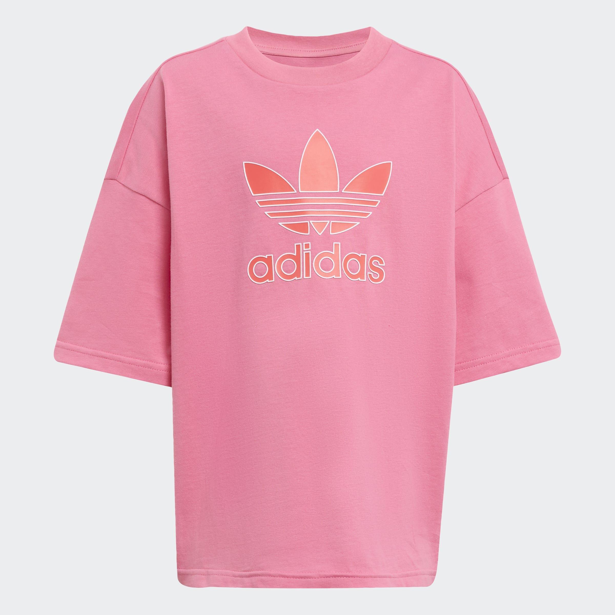 Kids Unisex Short Tee Set Big Logo Execution, Pink, A901_ONE, large image number 7