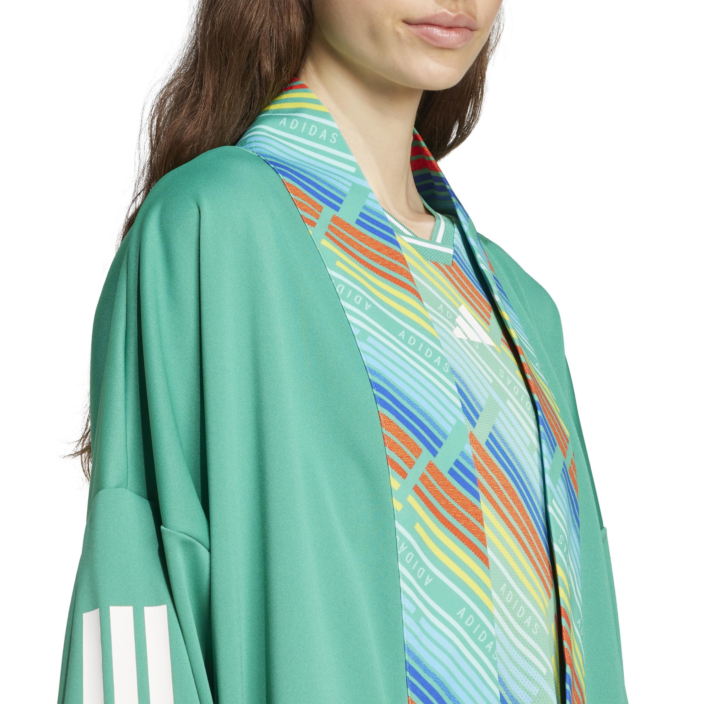 Emerging Harmony Extra-Long Cover-Up, Green, A901_ONE, large image number 5