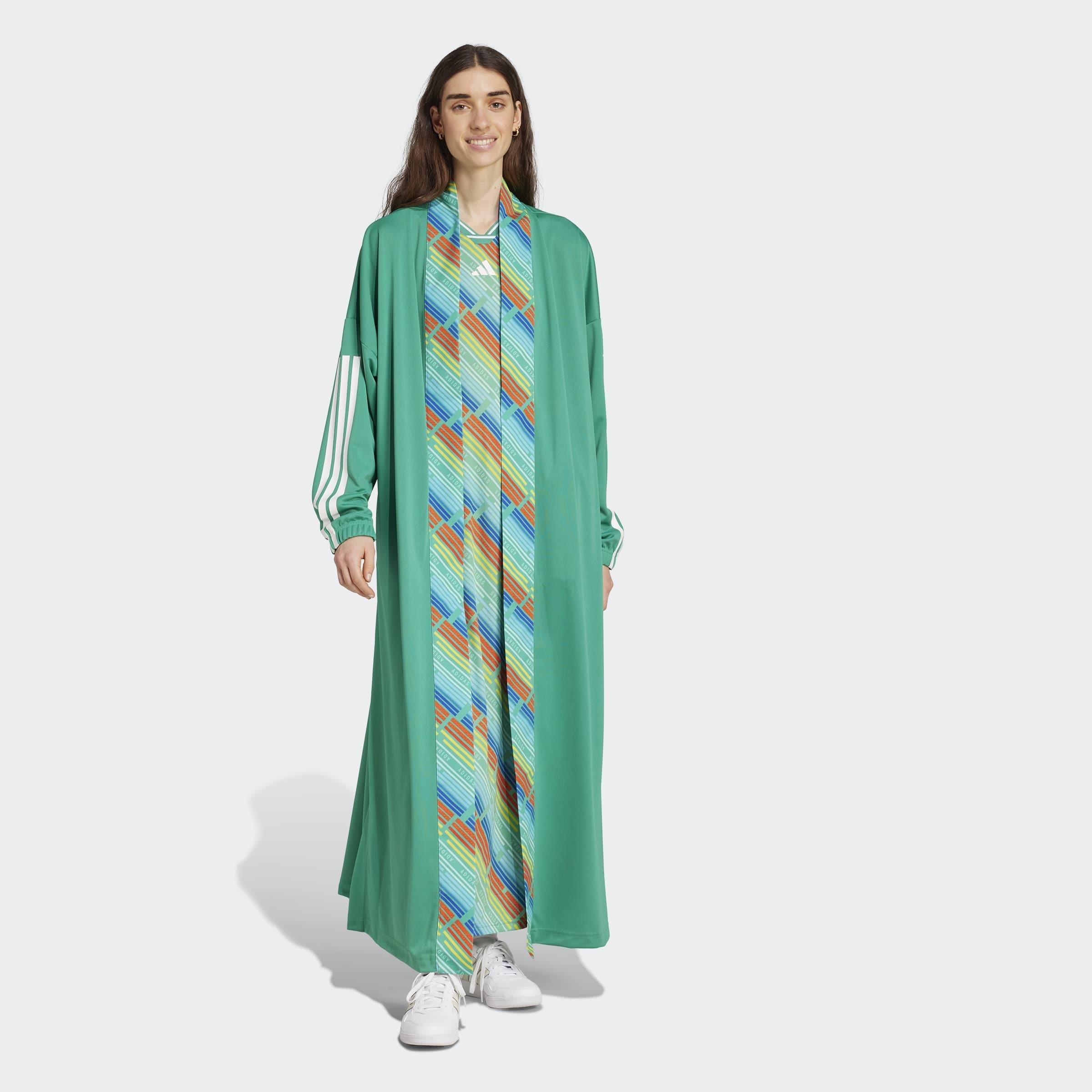 Emerging Harmony Extra-Long Cover-Up, Green, A901_ONE, large image number 12