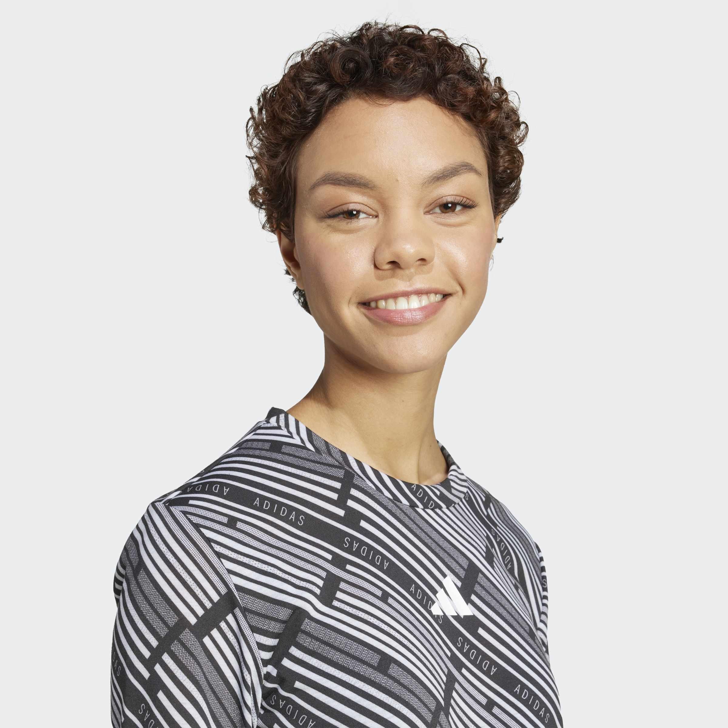 Emerging Harmony Long Sleeve Jersey Shirt, Black, A901_ONE, large image number 7