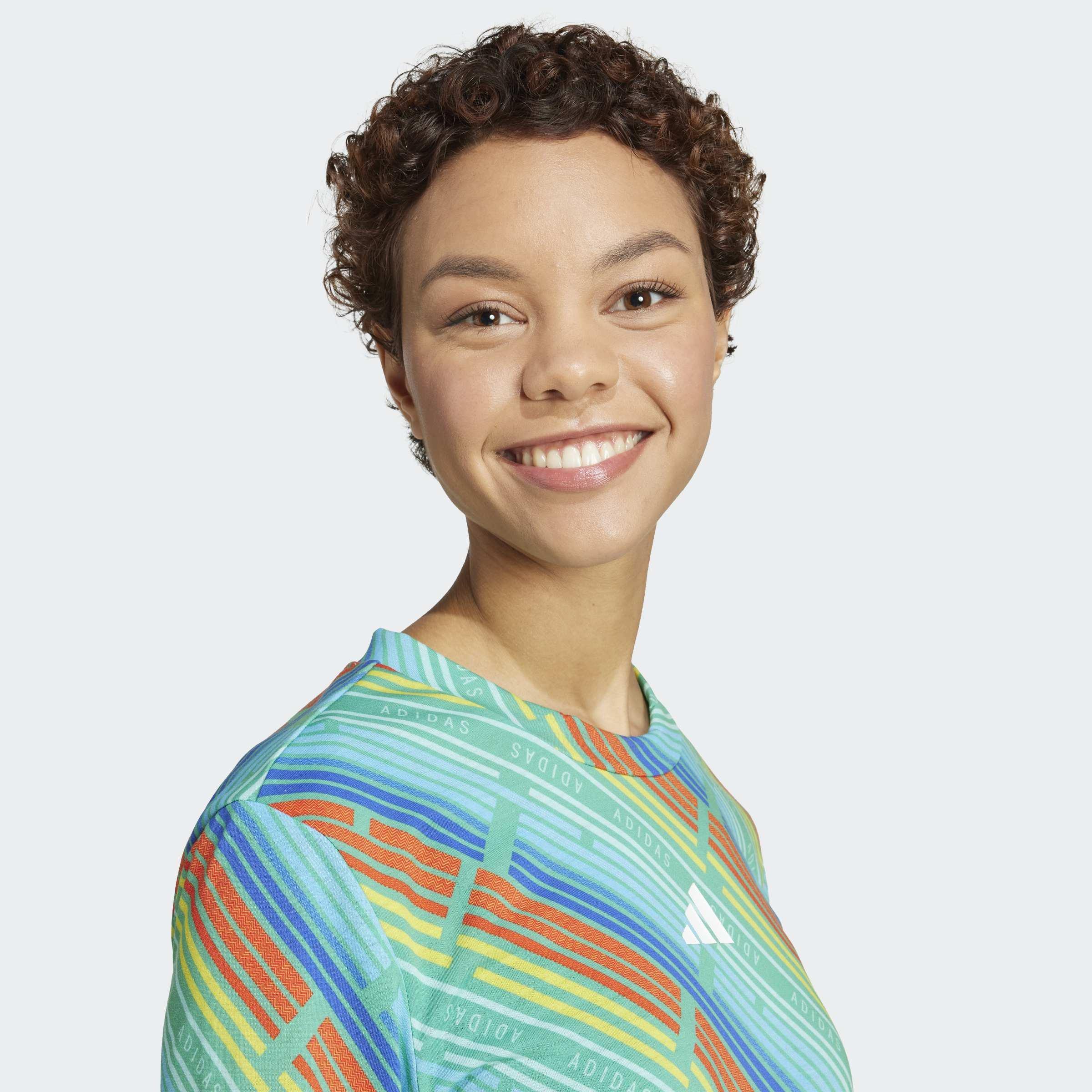 Emerging Harmony Long Sleeve Jersey Shirt, Green, A901_ONE, large image number 7