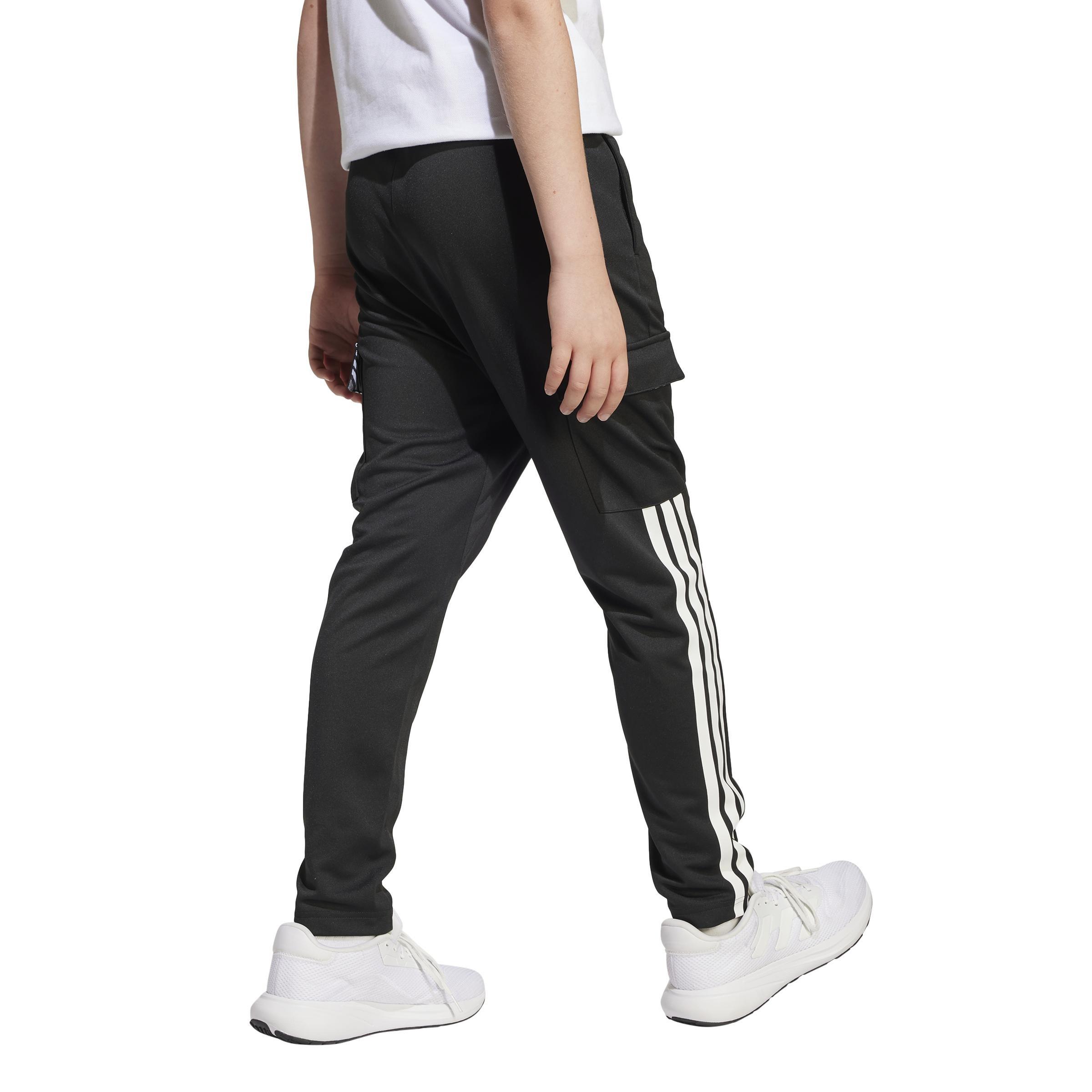 Kids Emerging Harmony Tiro Cargo Track Joggers, Black, A901_ONE, large image number 2