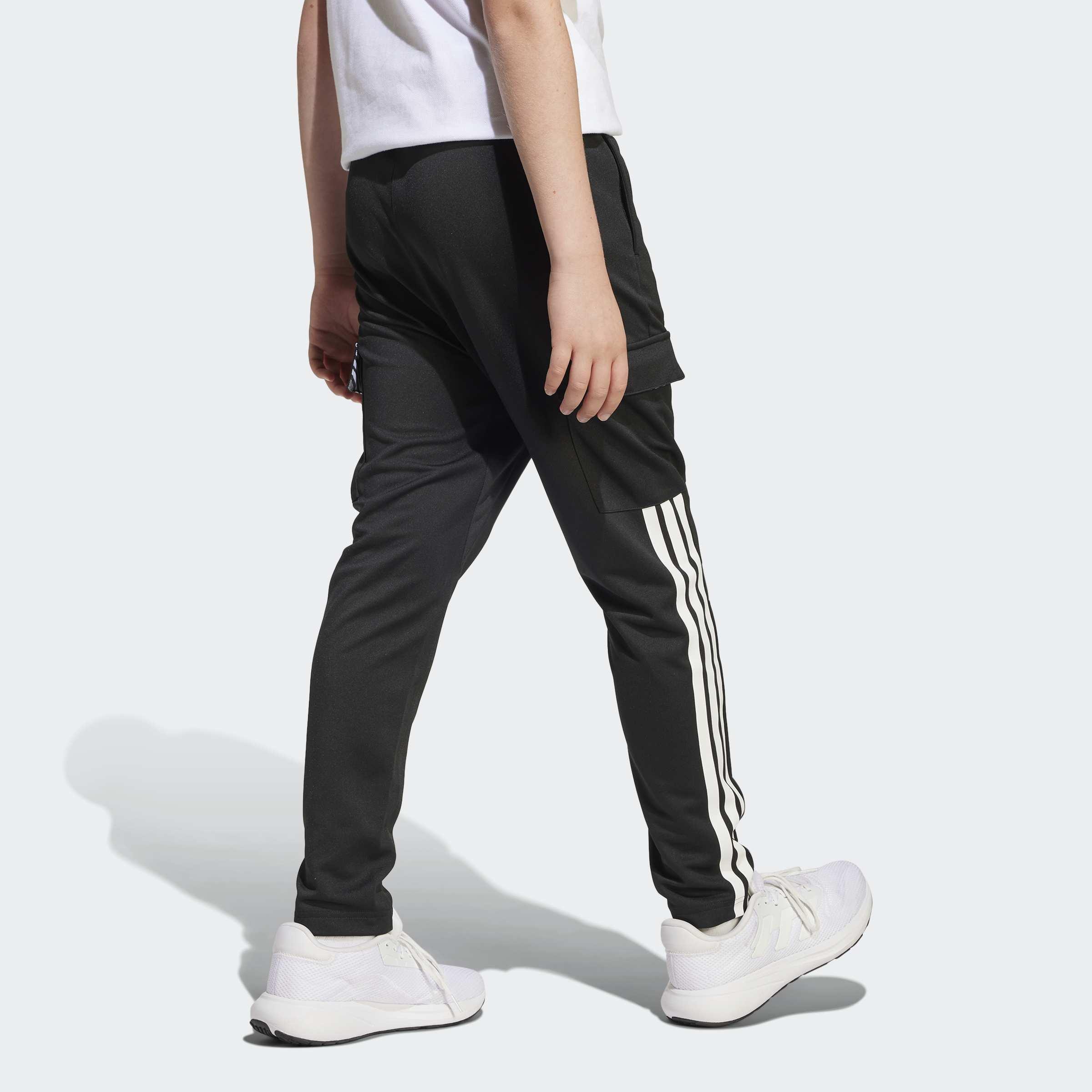 Kids Emerging Harmony Tiro Cargo Track Joggers, Black, A901_ONE, large image number 3