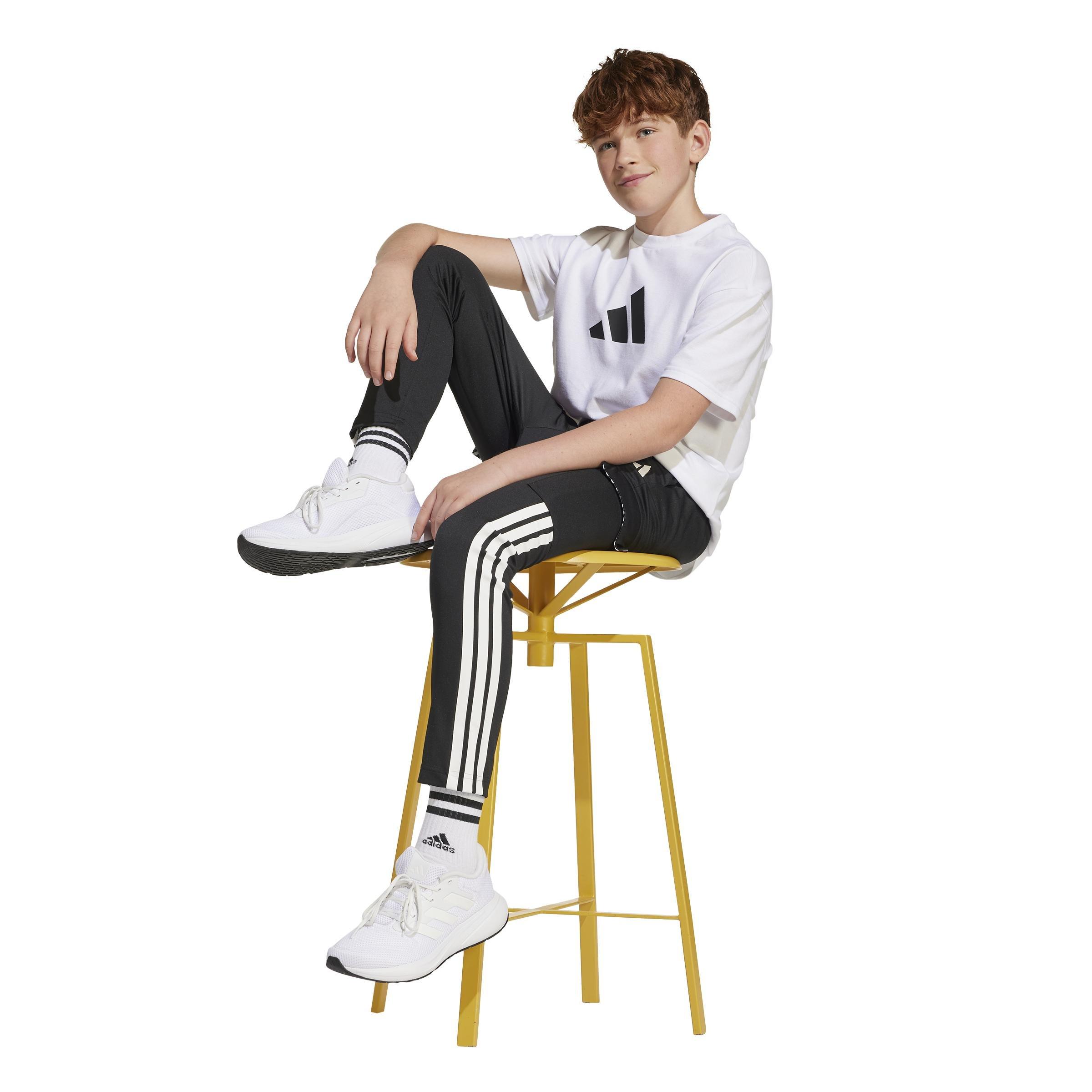 Kids Emerging Harmony Tiro Cargo Track Joggers, Black, A901_ONE, large image number 10