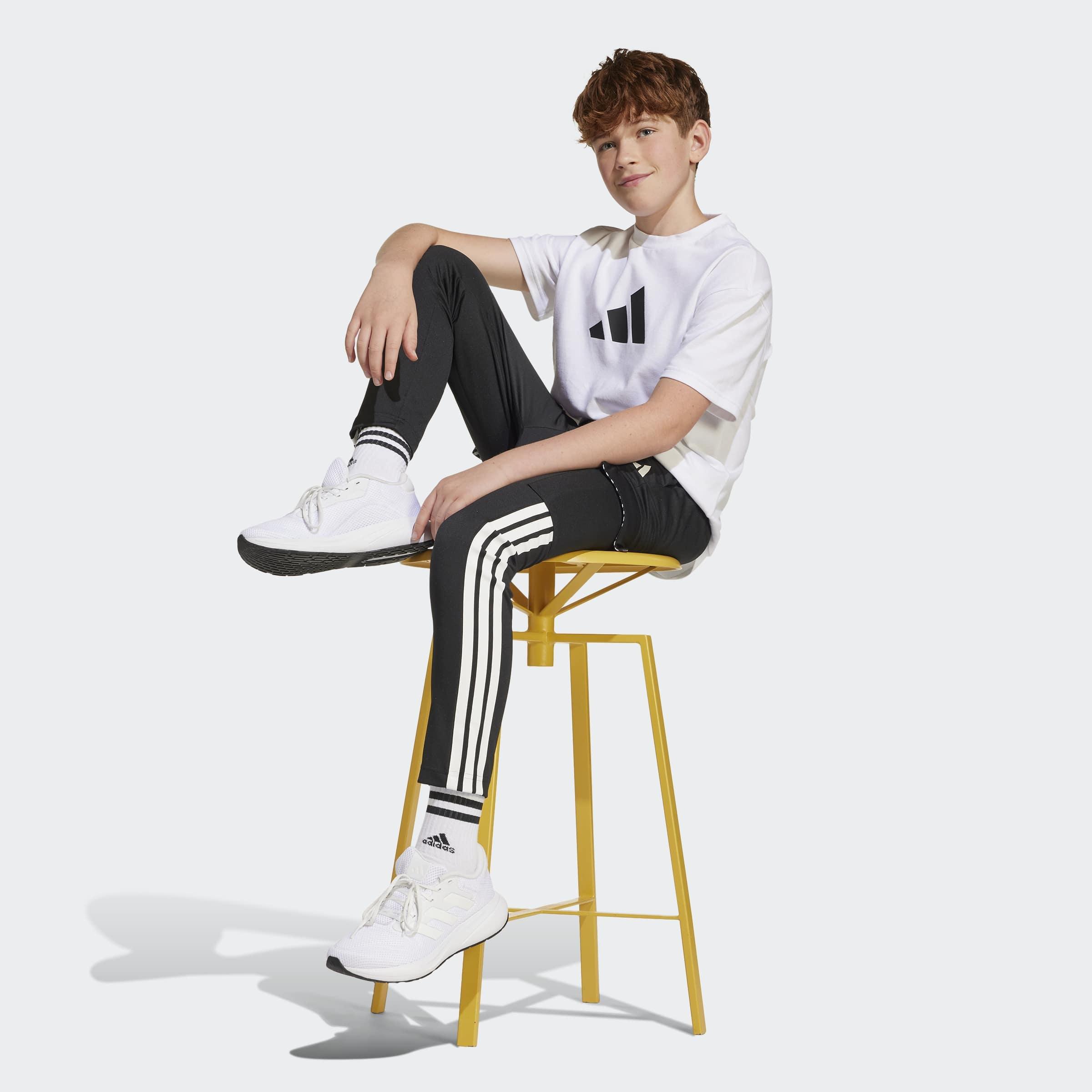 Kids Emerging Harmony Tiro Cargo Track Joggers, Black, A901_ONE, large image number 12