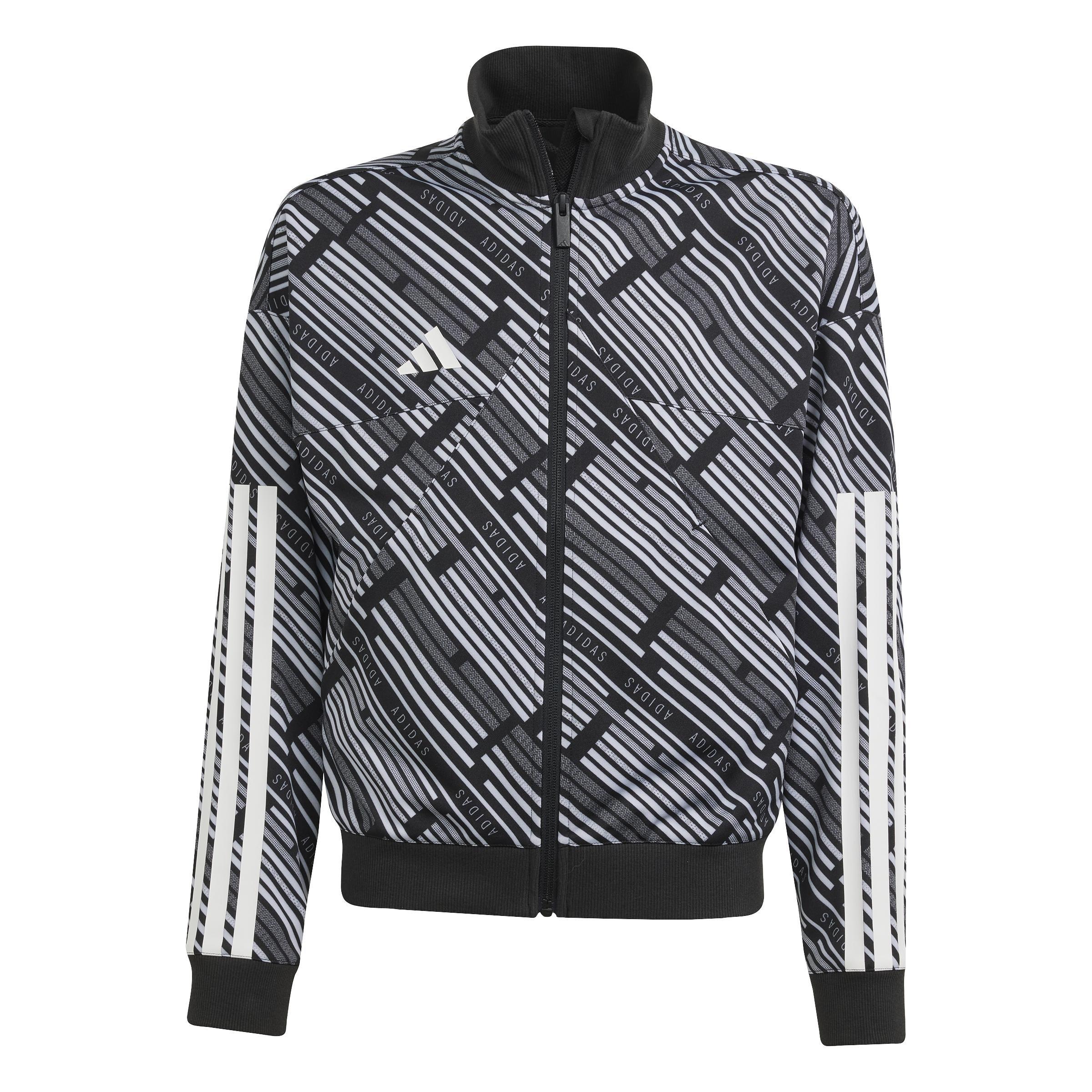 Kids Unisex Emerging Harmony Tiro Track Jacket, Black