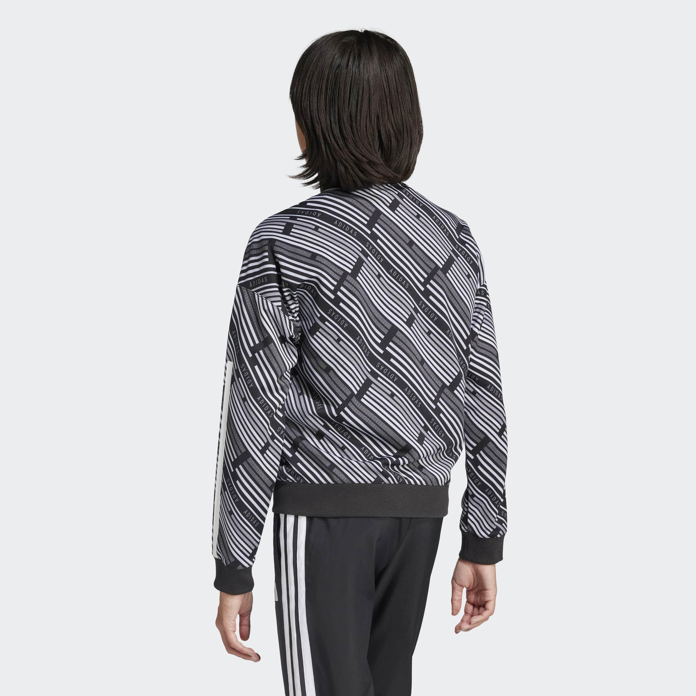 Kids Unisex Emerging Harmony Tiro Track Jacket, Black, A901_ONE, large image number 5