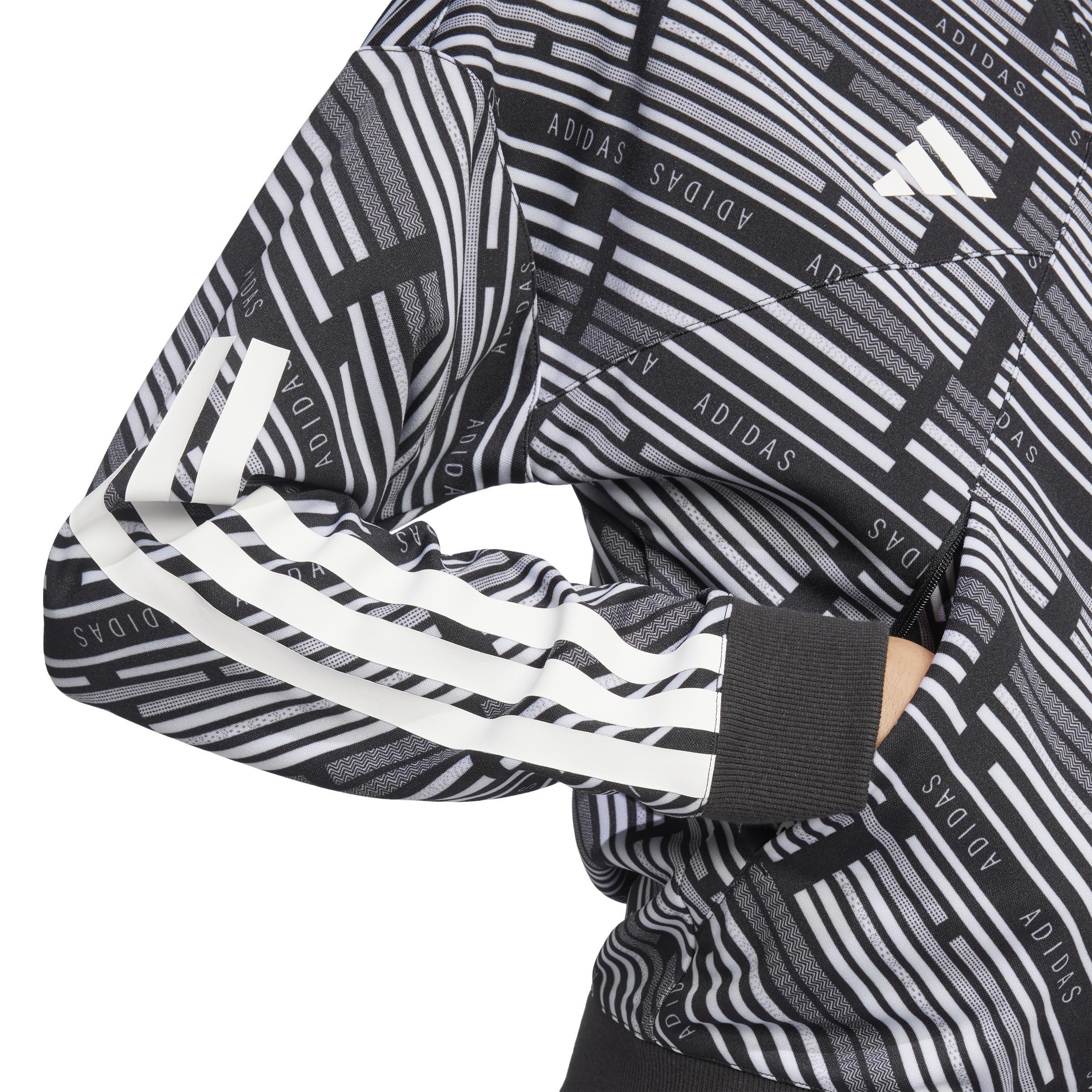 Kids Unisex Emerging Harmony Tiro Track Jacket, Black, A901_ONE, large image number 7