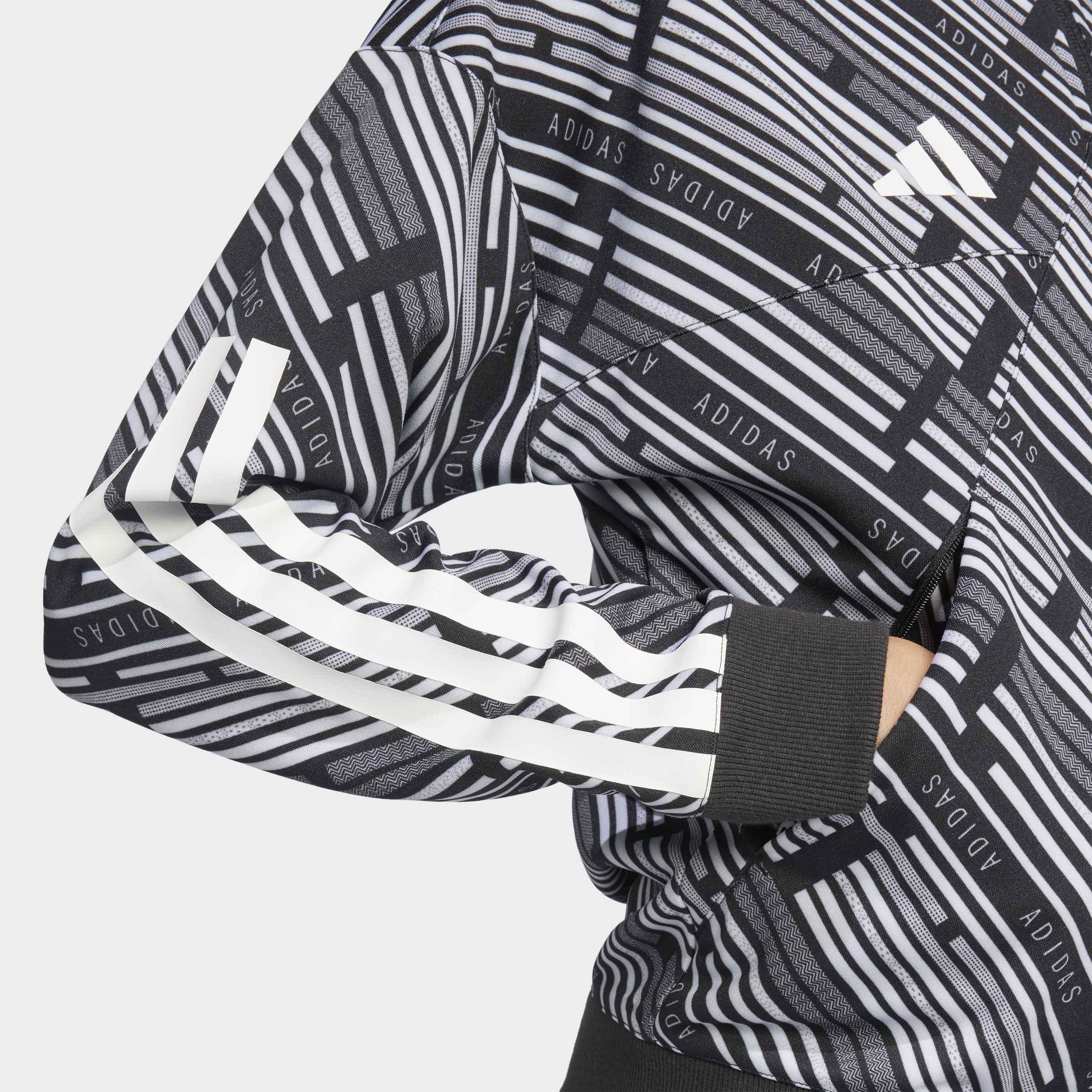 Kids Unisex Emerging Harmony Tiro Track Jacket, Black, A901_ONE, large image number 8